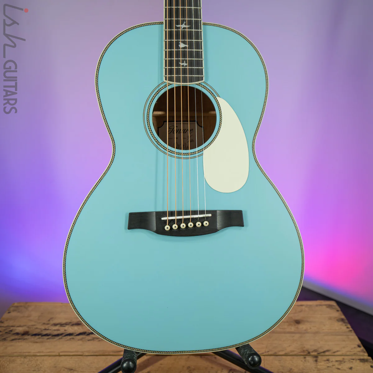 PRS SE P20E Parlor Acoustic Electric Powder Blue