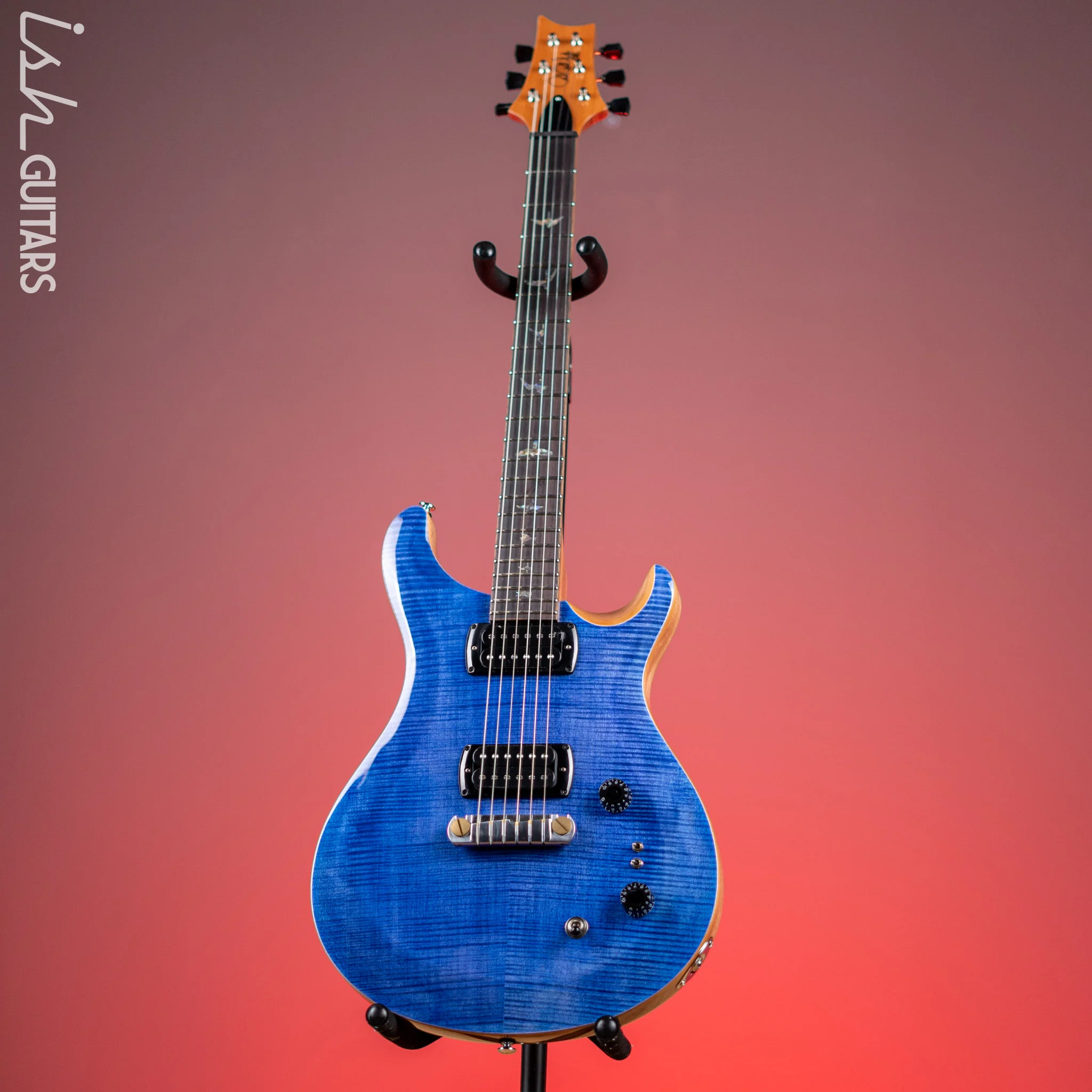 PRS SE Paul’s Guitar Electric Guitar Faded Blue - Image 2