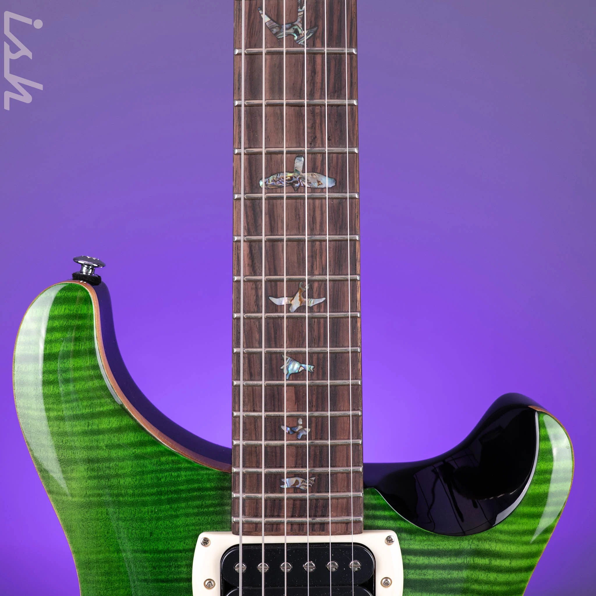 PRS SE Paul's Guitar Teal Black *New Color* - Image 6