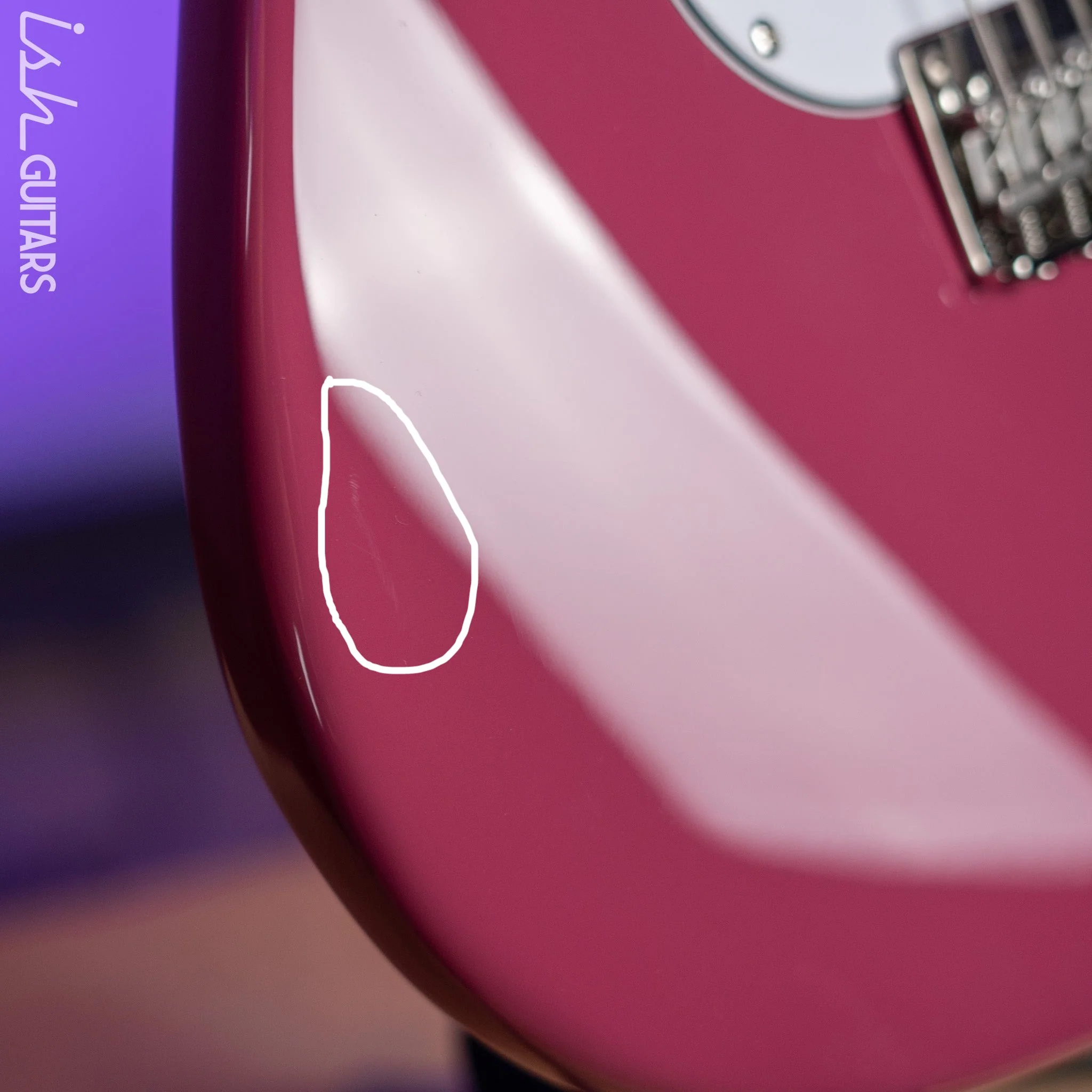 PRS SE Silver Sky Dragon Fruit Demo - Image 6