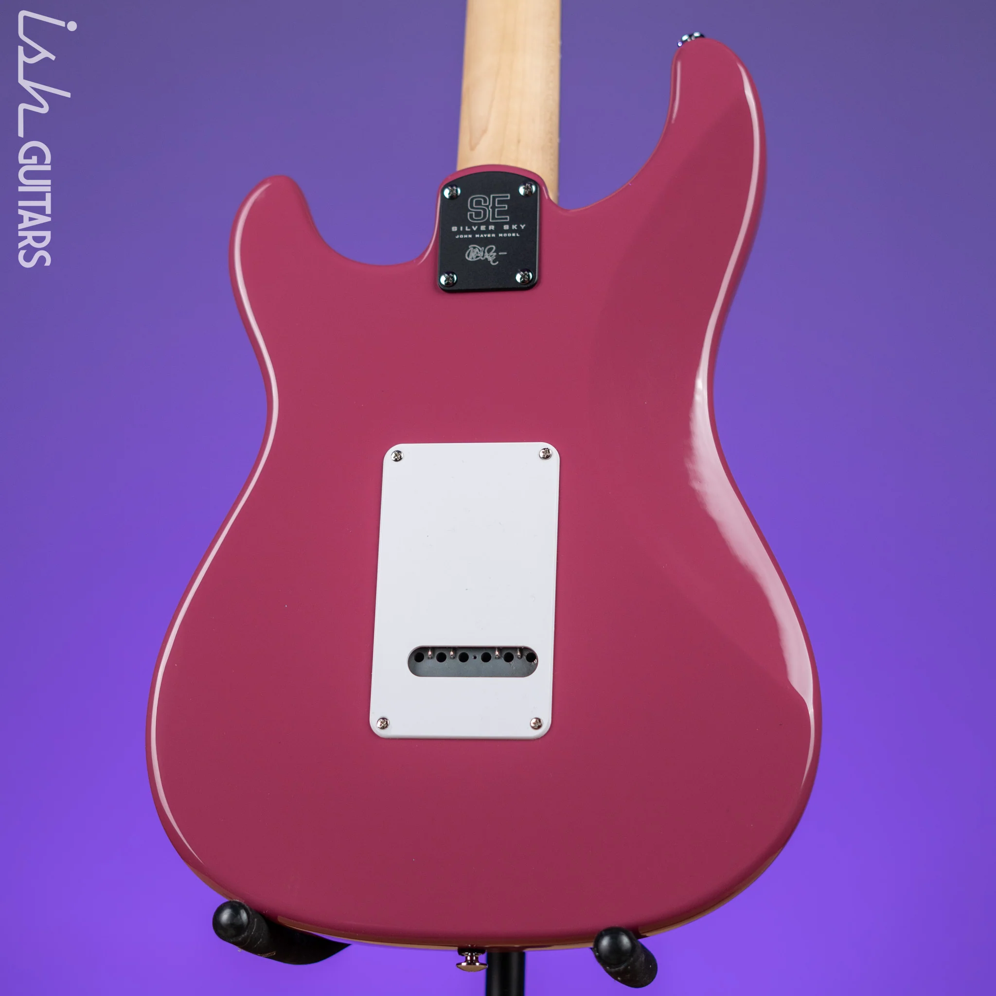 PRS SE Silver Sky Dragon Fruit Demo - Image 9