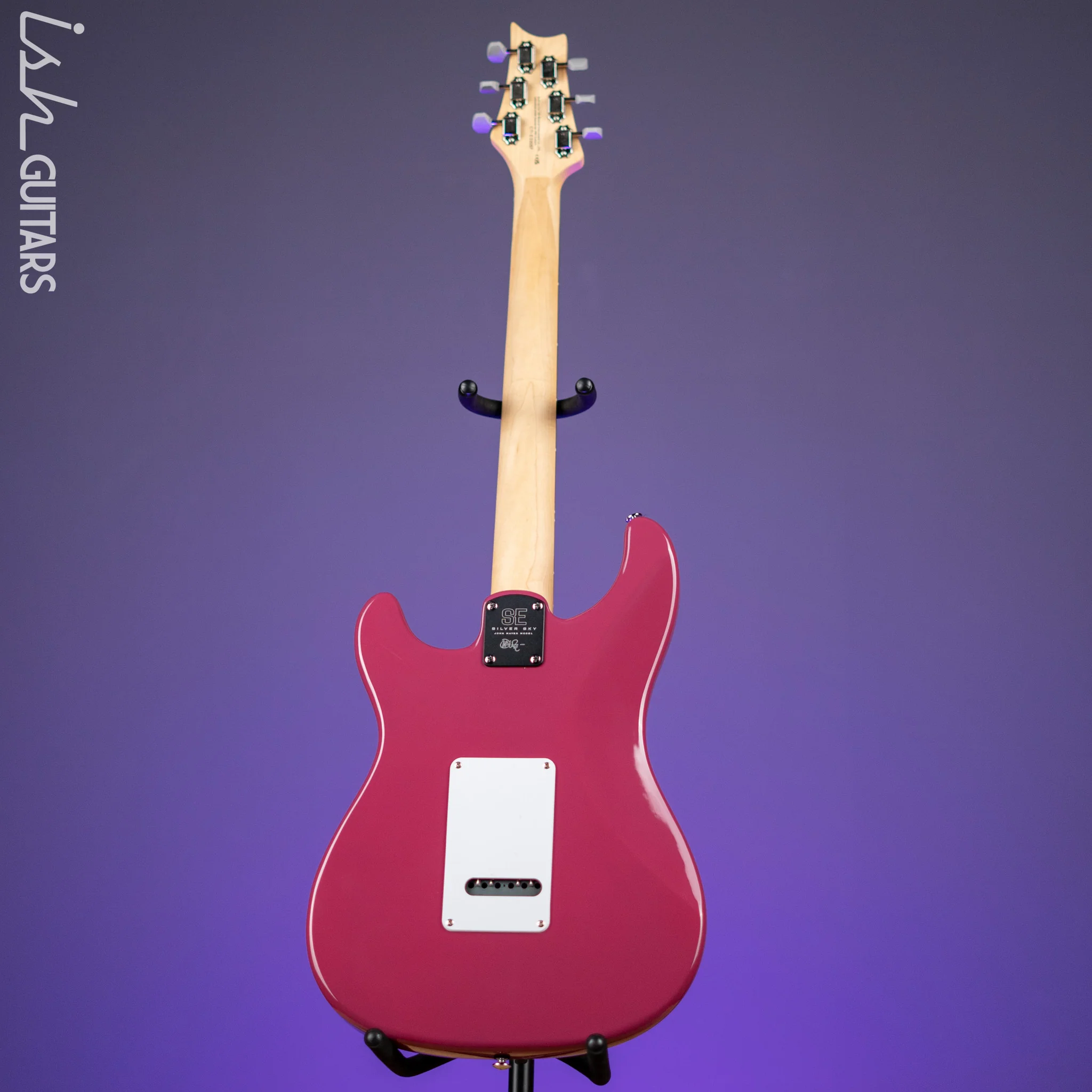 PRS SE Silver Sky Dragon Fruit Demo - Image 6