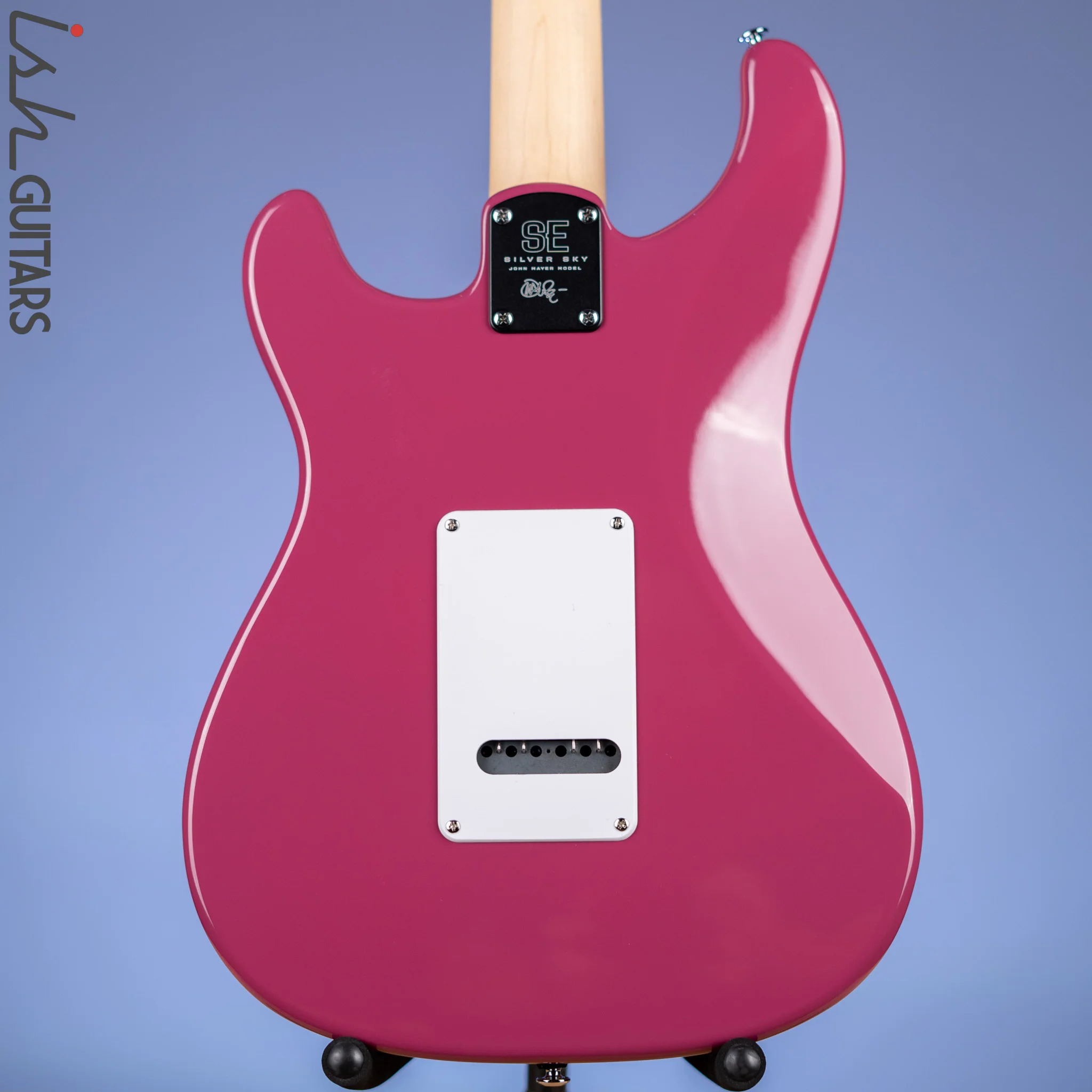 PRS SE Silver Sky Dragon Fruit Demo - Image 7