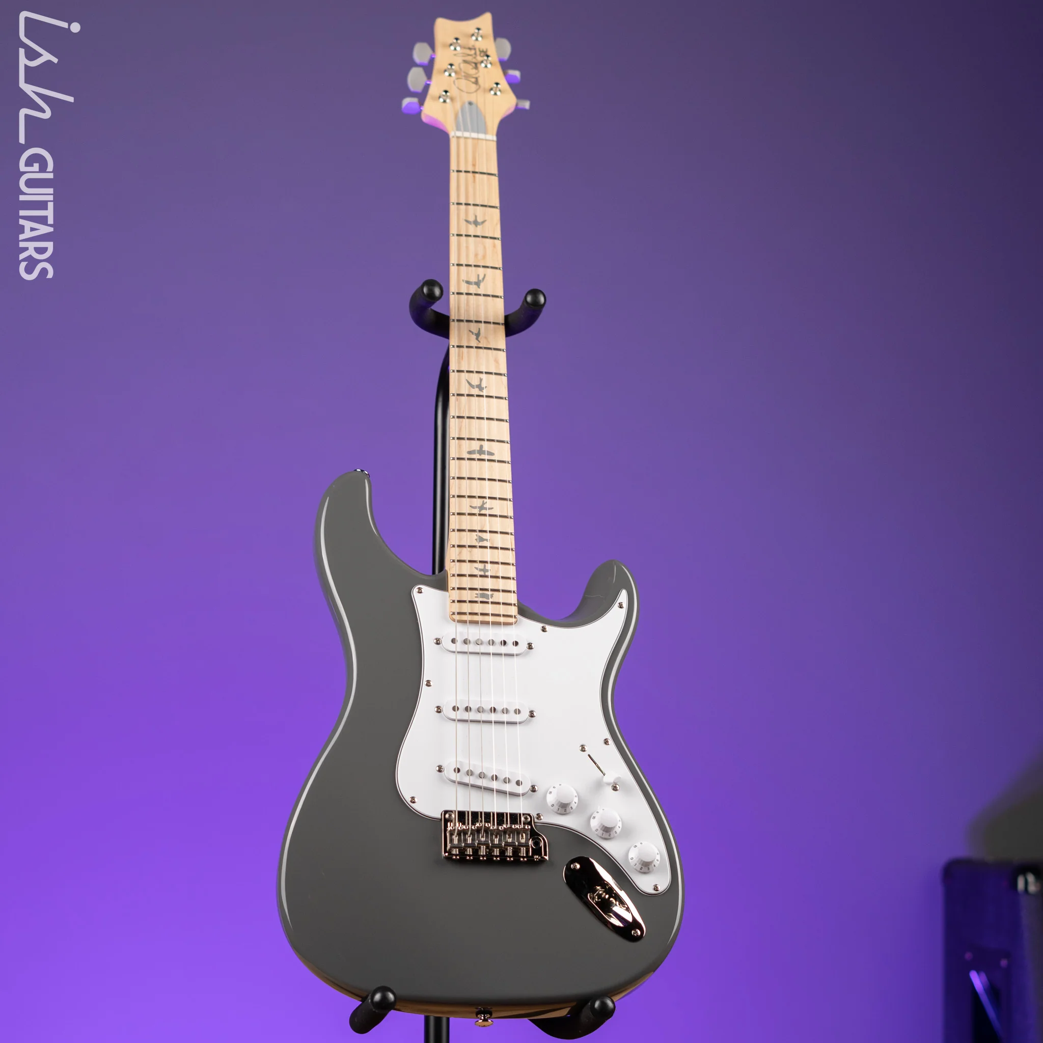 PRS SE Silver Sky Electric Guitar Overland Gray - Maple Fretboard - Demo - Image 2