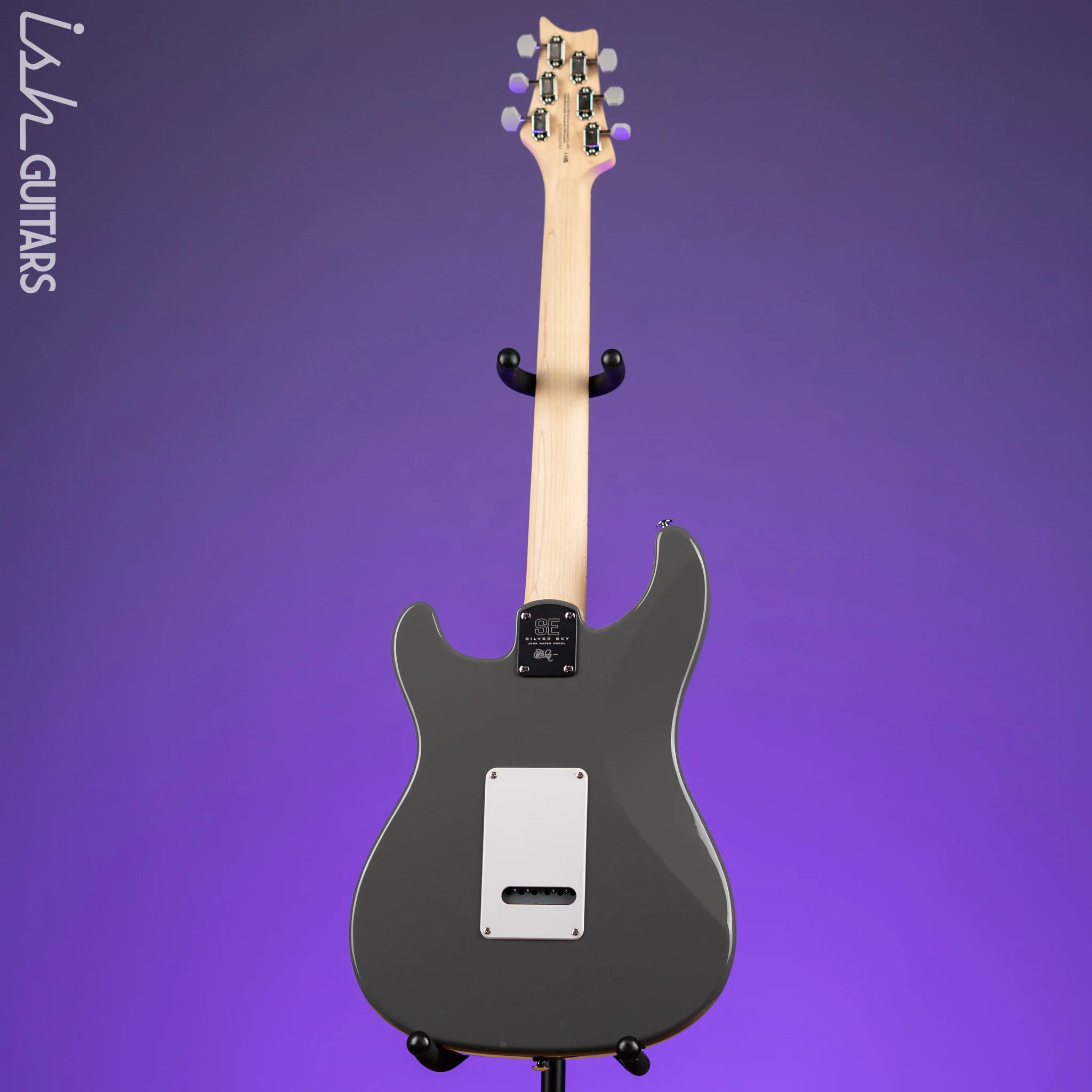 PRS SE Silver Sky Electric Guitar Overland Gray - Maple Fretboard - Demo - Image 7