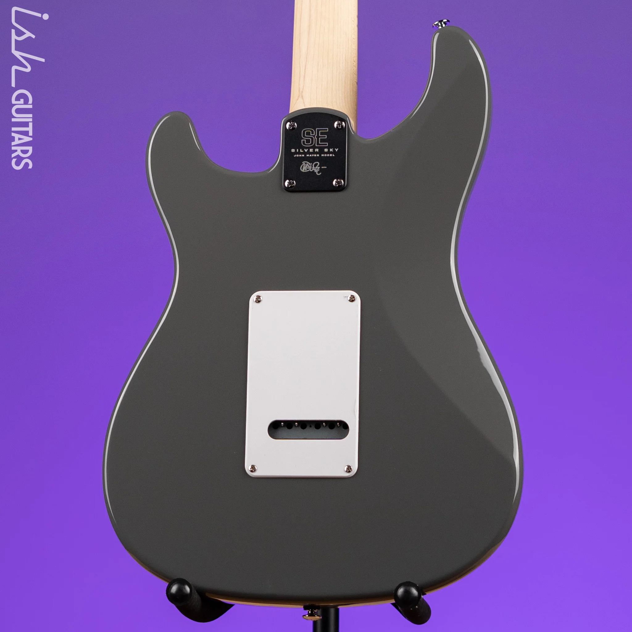 PRS SE Silver Sky Electric Guitar Overland Gray - Maple Fretboard - Demo - Image 8