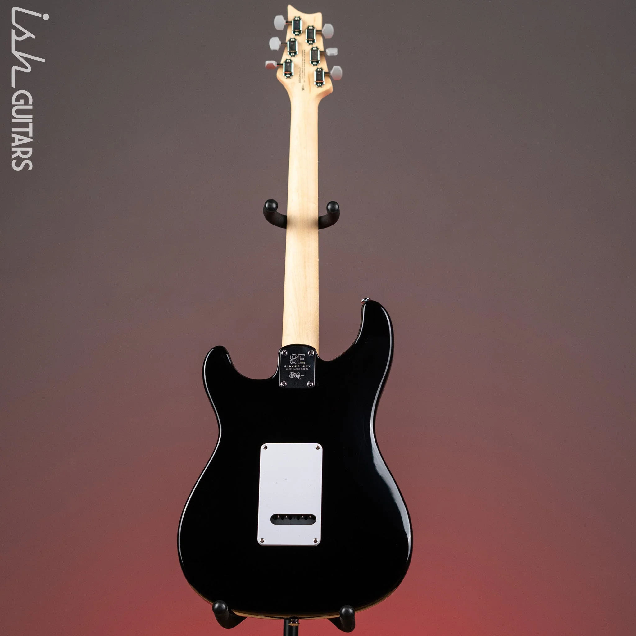 PRS SE Silver Sky Electric Guitar Piano Black Demo - Image 6