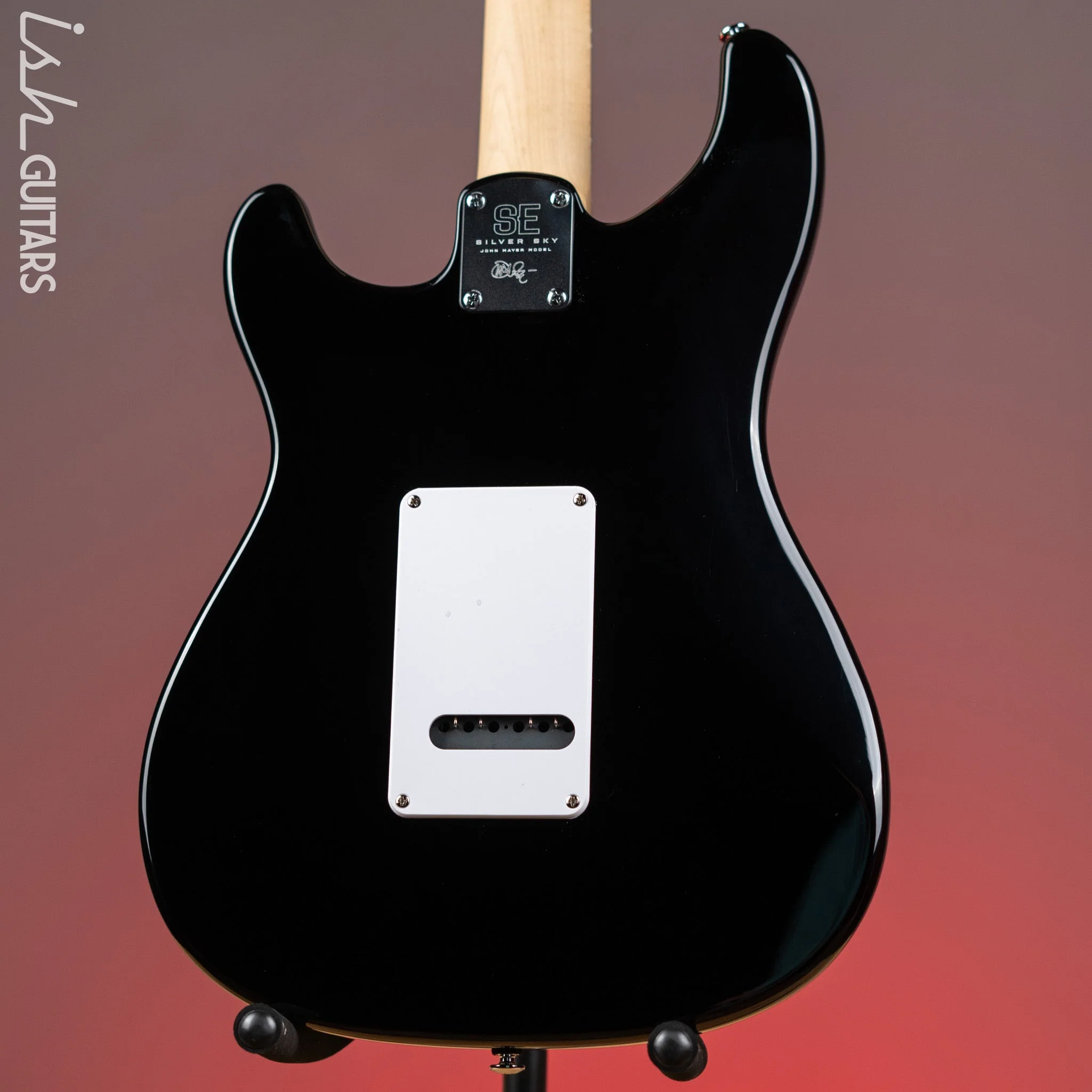PRS SE Silver Sky Electric Guitar Piano Black Demo - Image 7