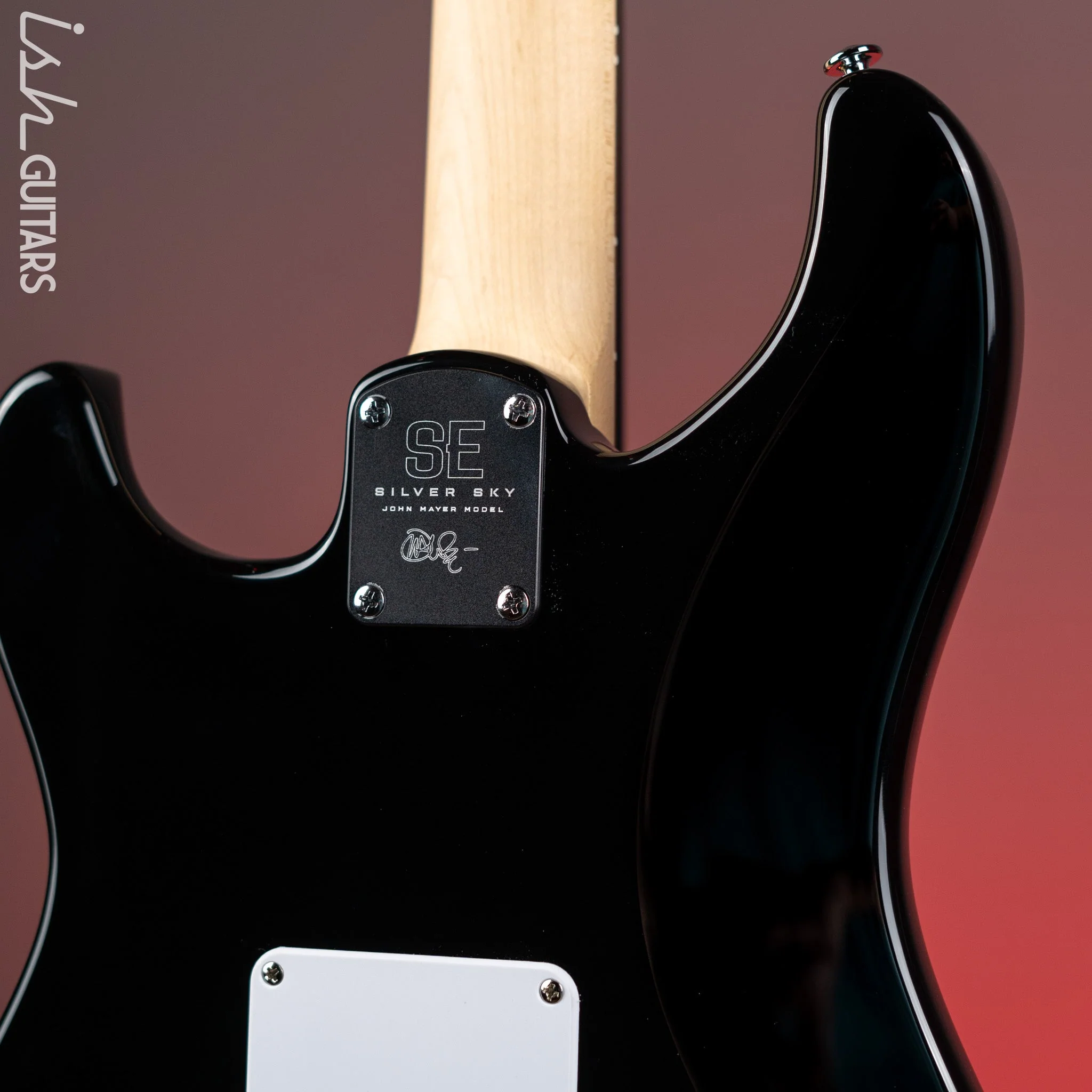 PRS SE Silver Sky Electric Guitar Piano Black Demo - Image 8