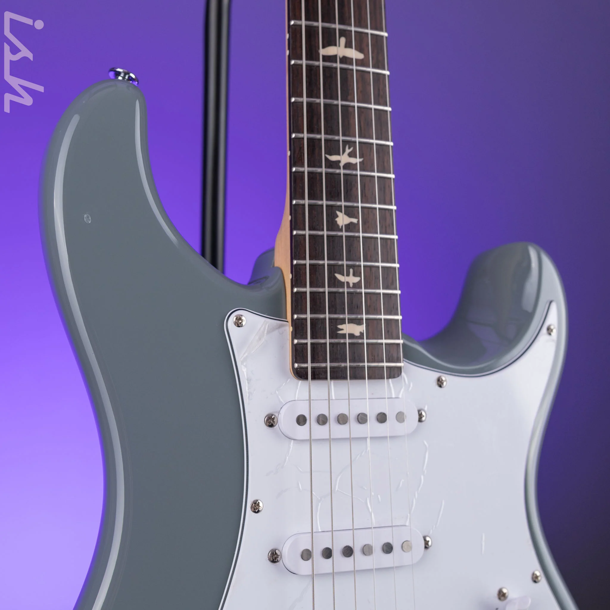 PRS SE Silver Sky Electric Guitar Storm Gray Demo - Image 3