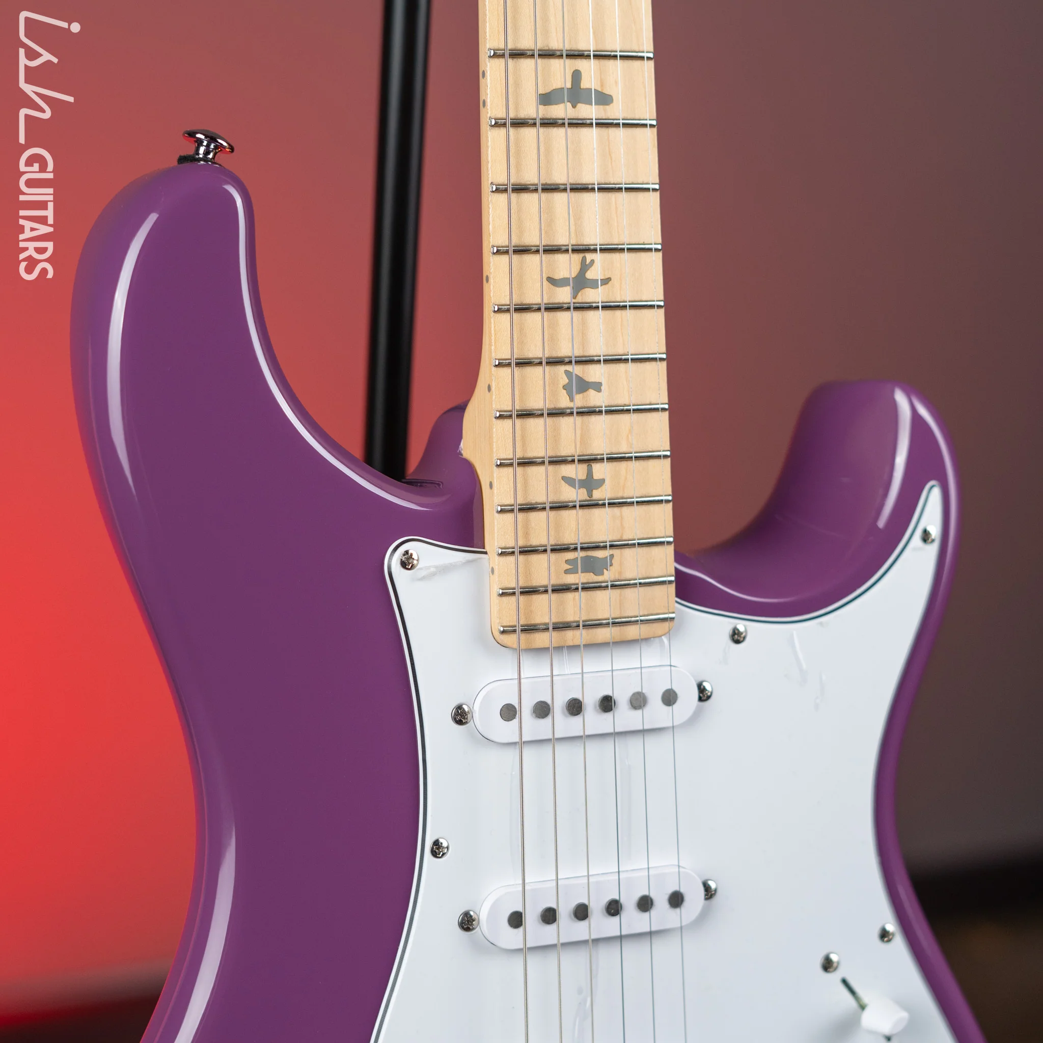 PRS SE Silver Sky Electric Guitar Summit Purple - Maple Fretboard - Image 3