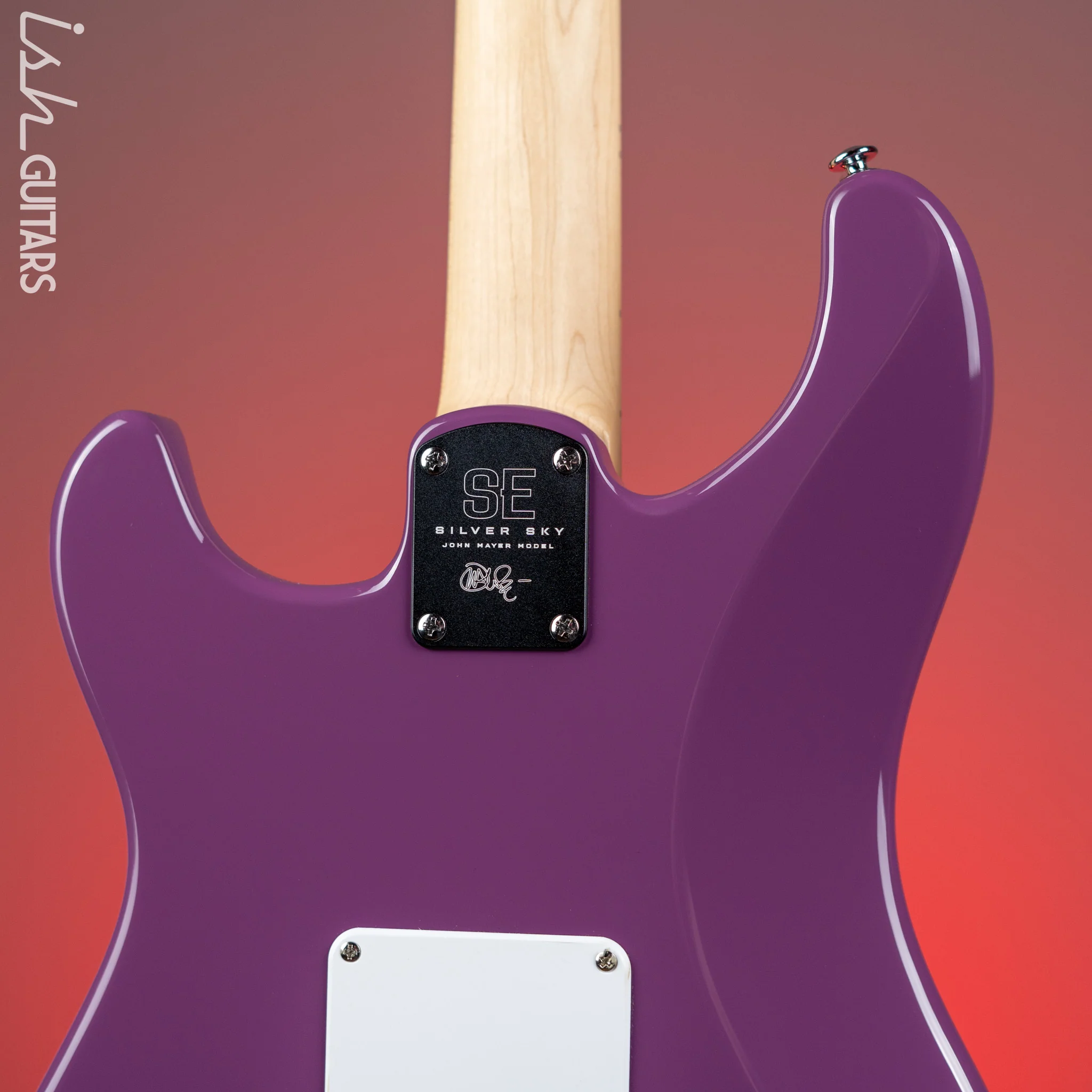 PRS SE Silver Sky Electric Guitar Summit Purple - Maple Fretboard - Image 8