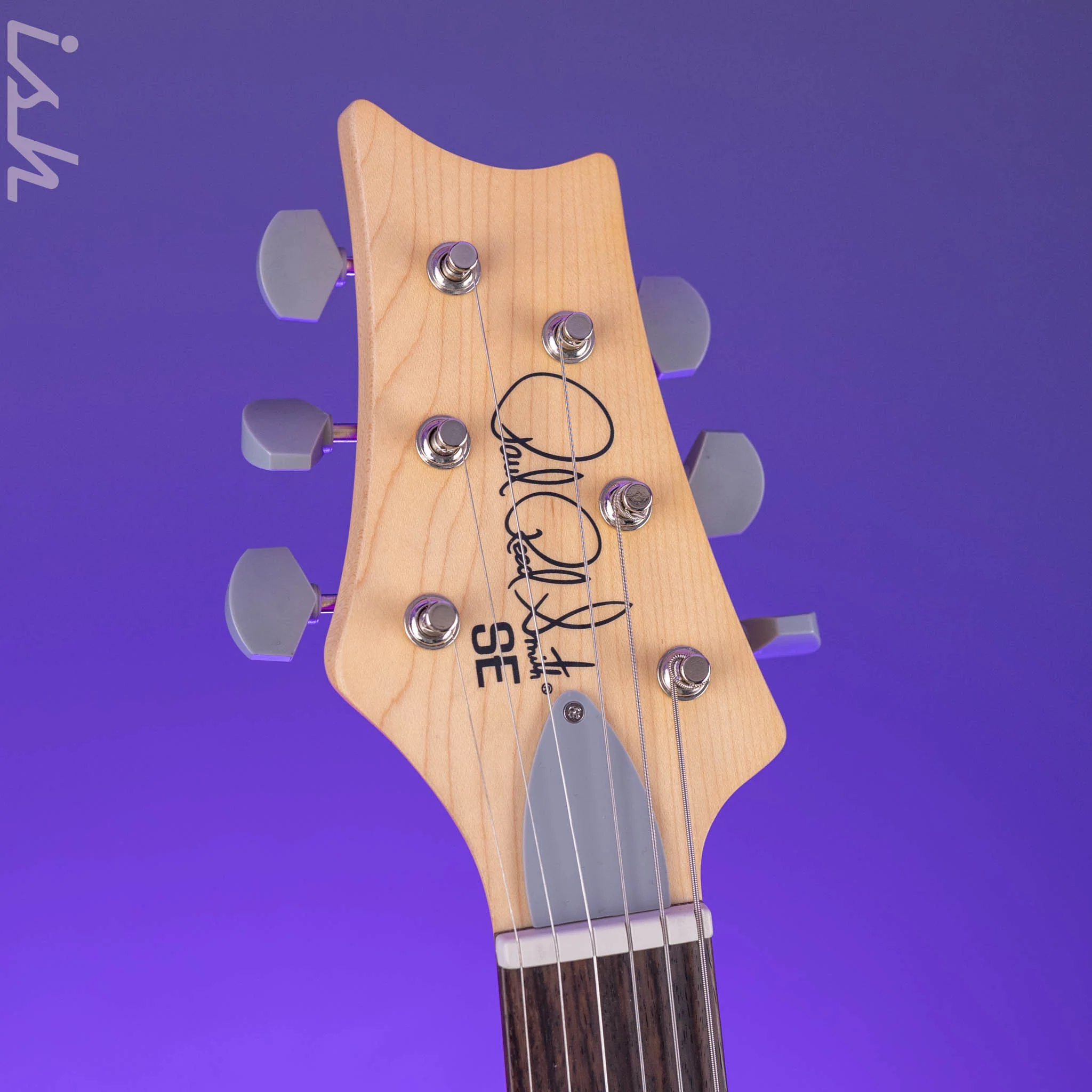 PRS SE Silver Sky Lefty Storm Grey - Rosewood Board - Image 9