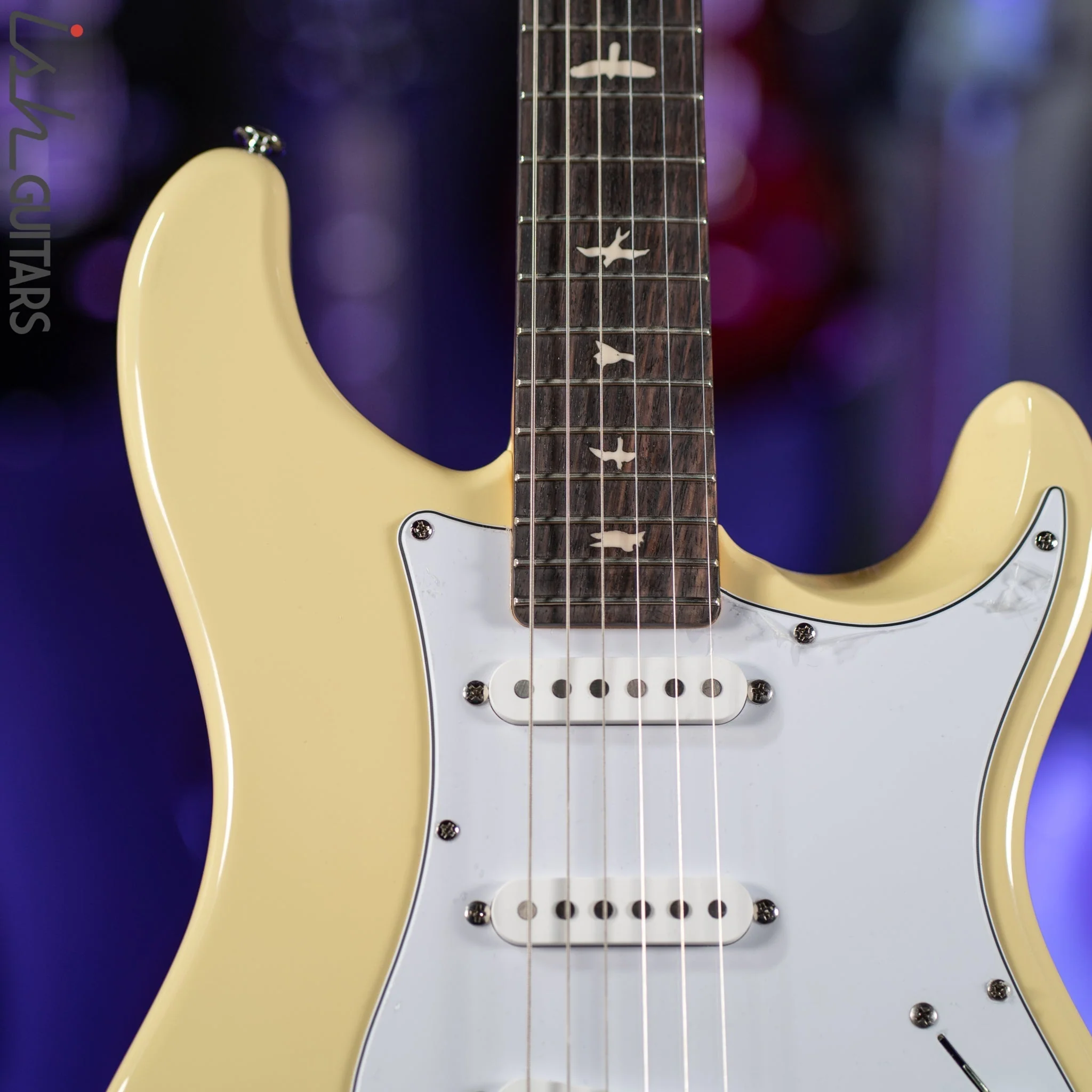 PRS SE Silver Sky Moon White Demo - Image 3