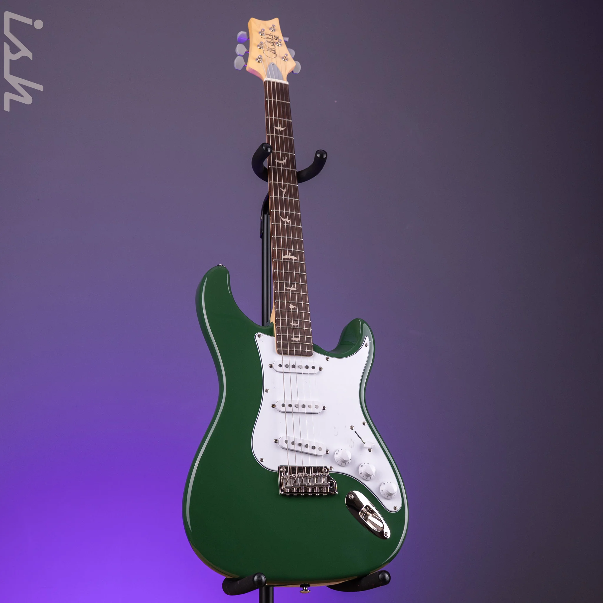 PRS SE Silver Sky Rosewood Board Laurel Green Demo - Image 2