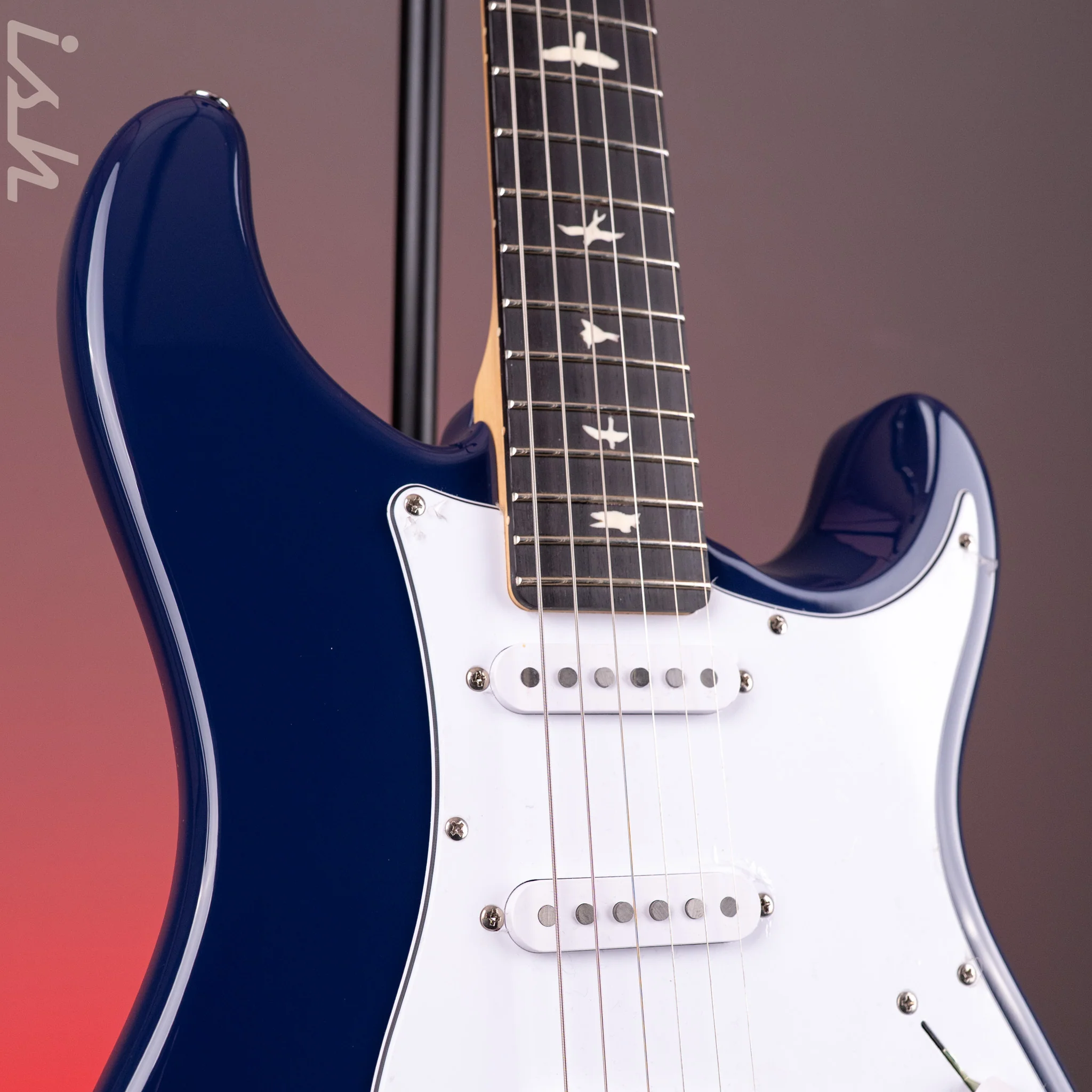 PRS SE Silver Sky Rosewood Board Trad Blue - Image 4
