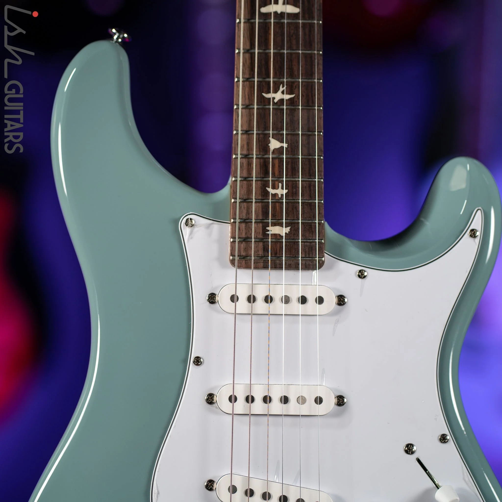 PRS SE Silver Sky Stone Blue DEMO - Image 3