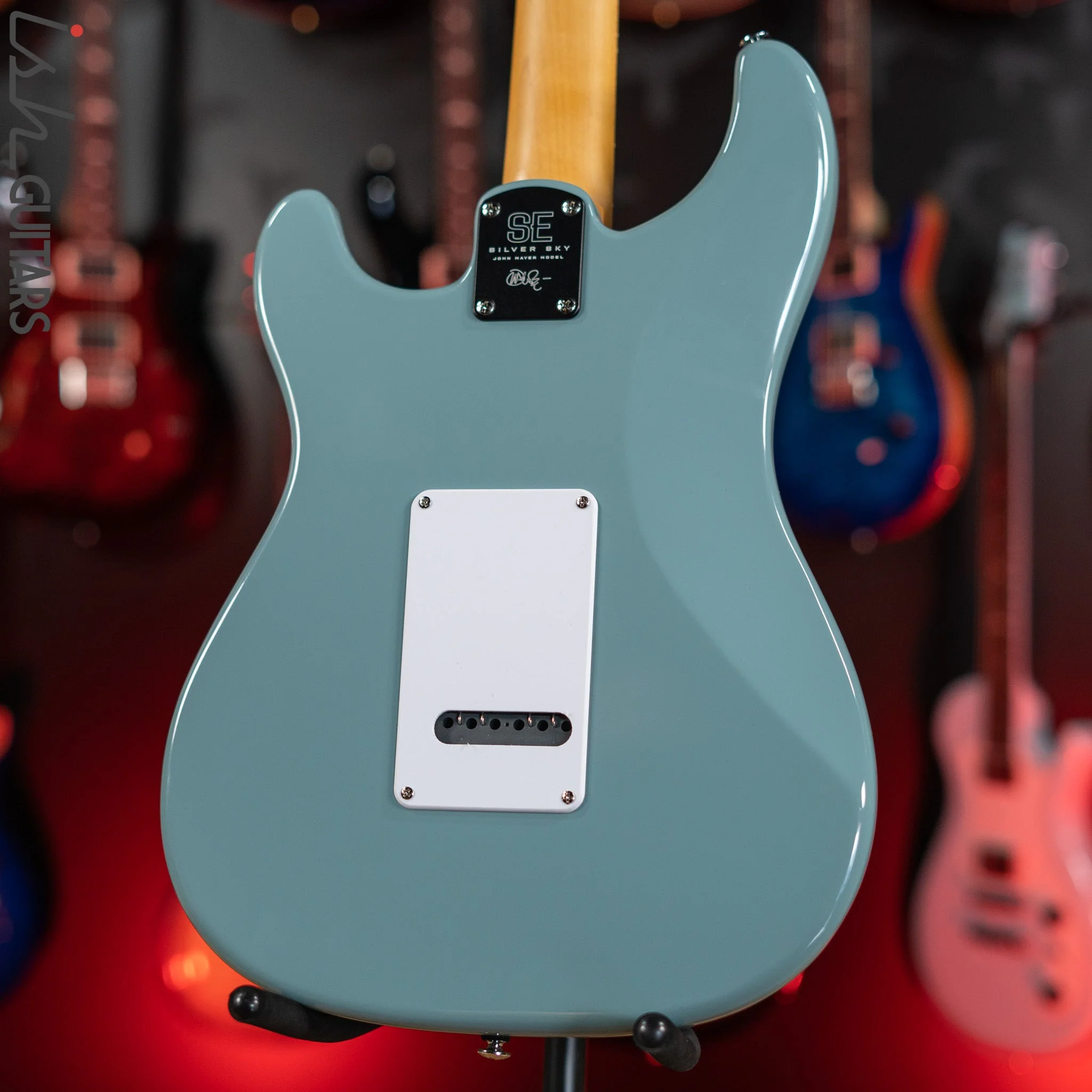 PRS SE Silver Sky Stone Blue Demo - Image 8