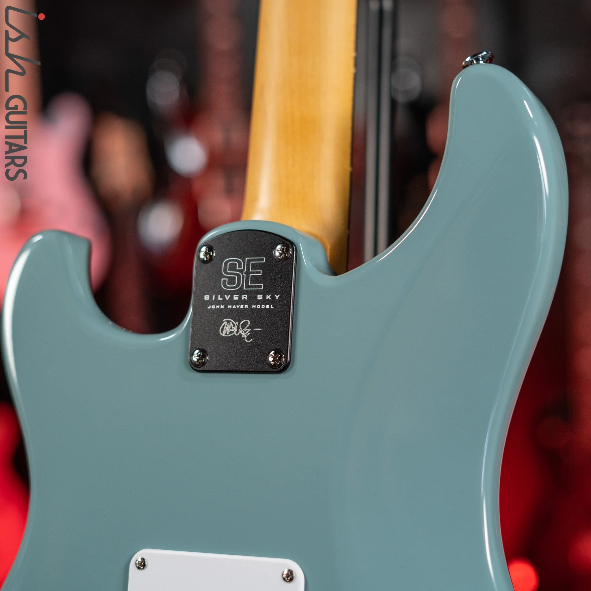 PRS SE Silver Sky Stone Blue Demo - Image 9