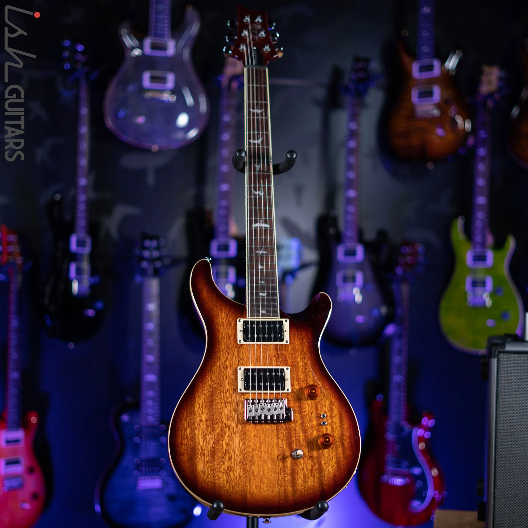 PRS SE Standard 24-08 Electric Guitar Tobacco Sunburst - Image 2