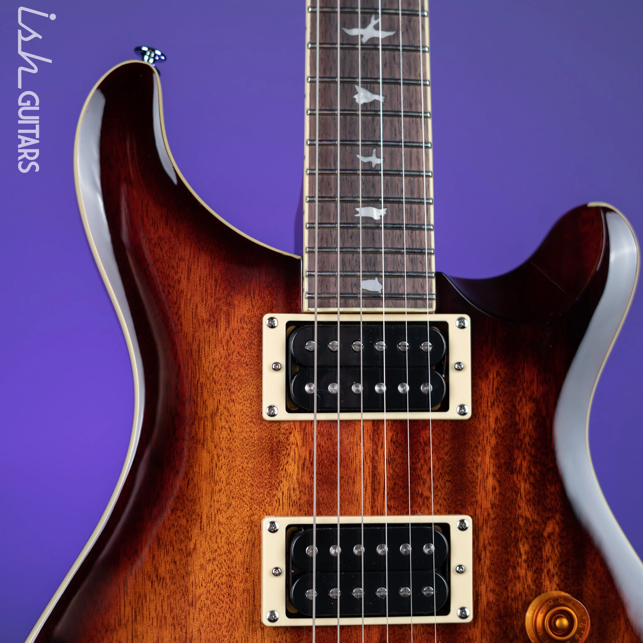 PRS SE Standard 24-08 Electric Guitar Tobacco Sunburst - Image 3
