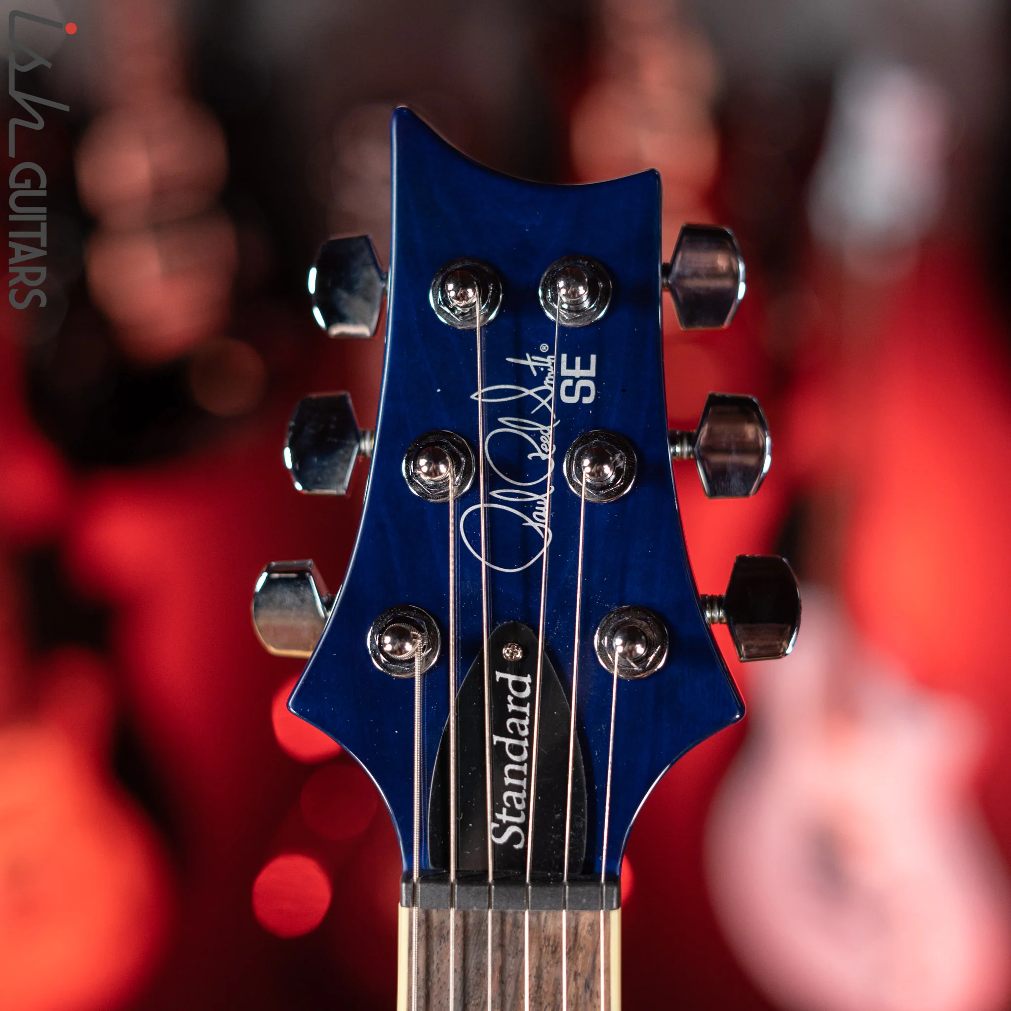 PRS SE Standard 24-08 Electric Guitar Translucent Blue - Image 6