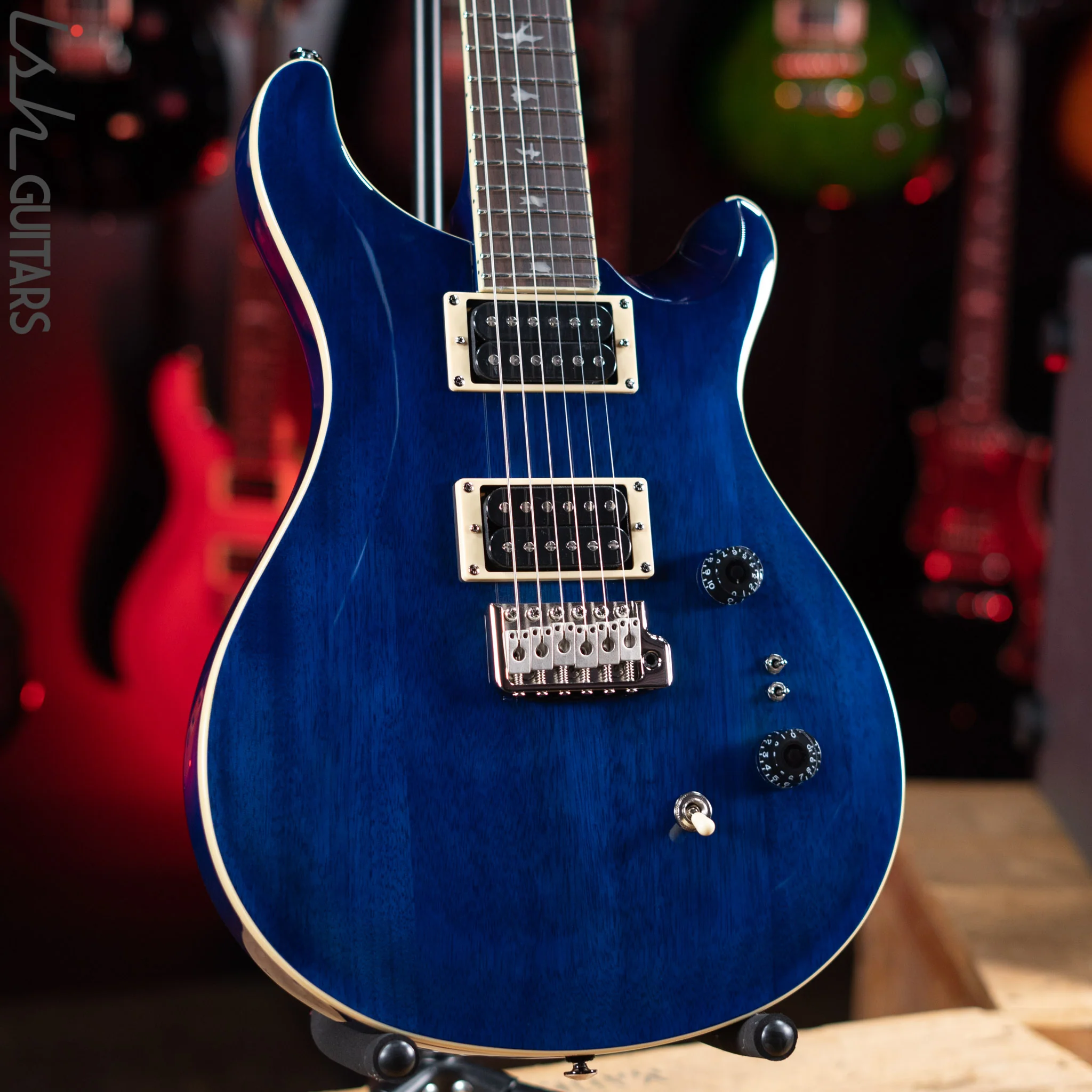 PRS SE Standard 24-08 Electric Guitar Translucent Blue