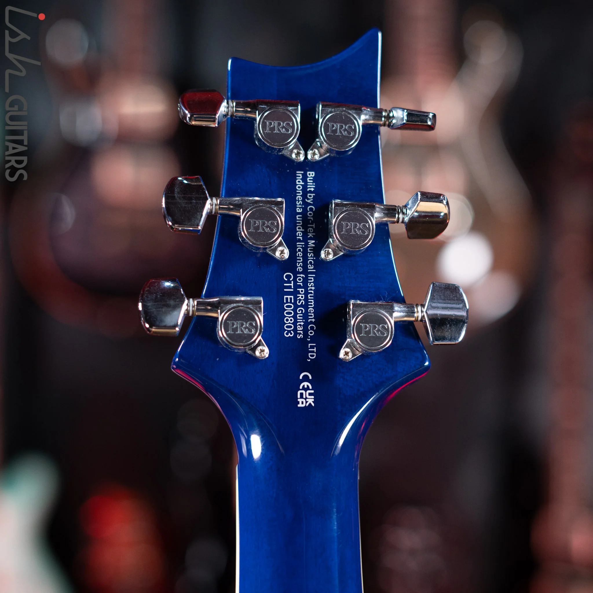 PRS SE Standard 24-08 Electric Guitar Translucent Blue - Image 10