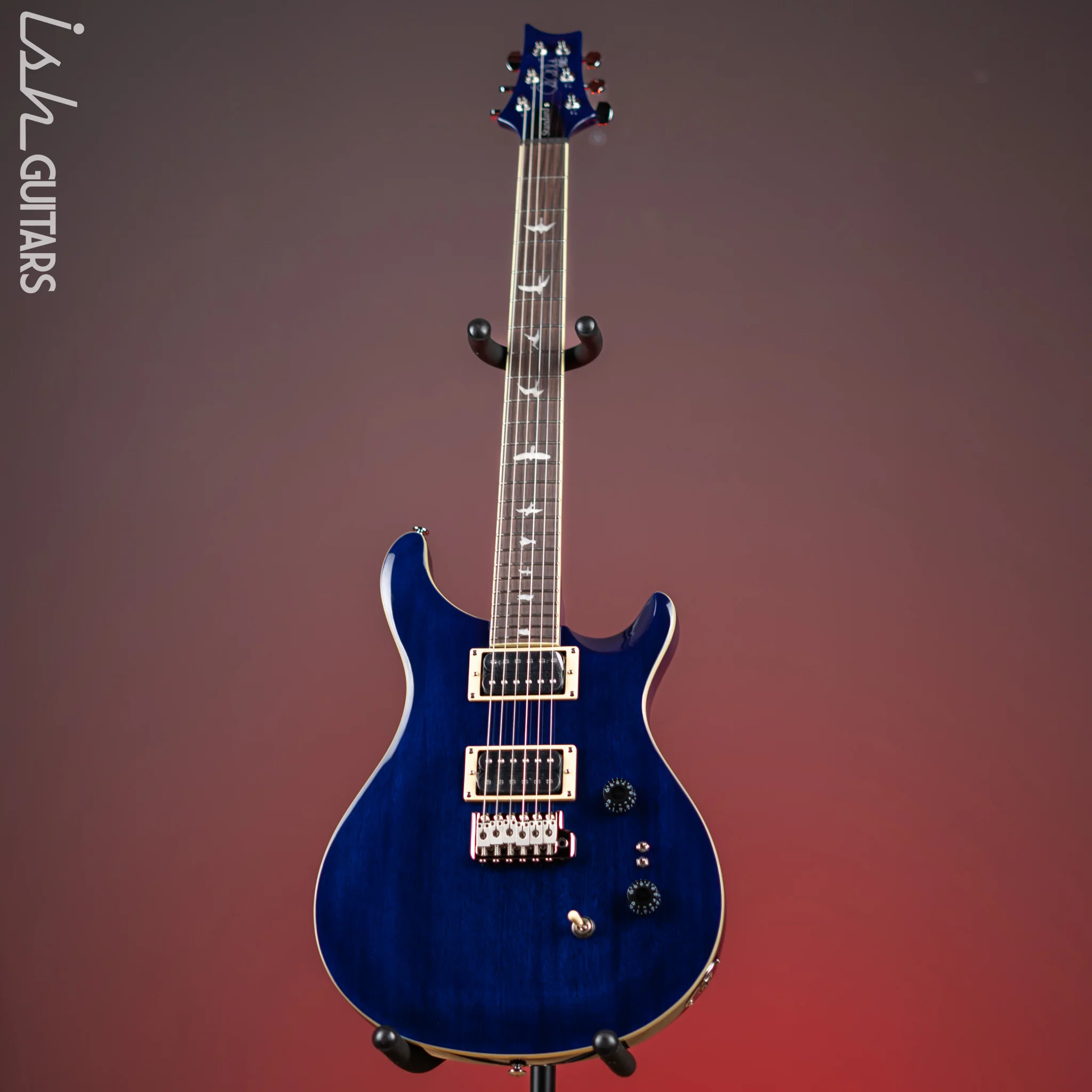 PRS SE Standard 24-08 Electric Guitar Translucent Blue - Image 2