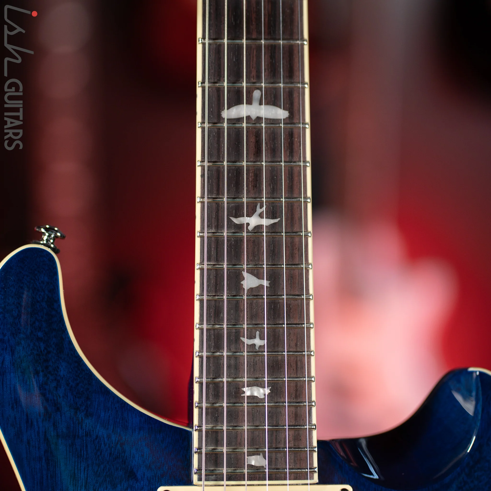PRS SE Standard 24-08 Electric Guitar Translucent Blue - Image 5