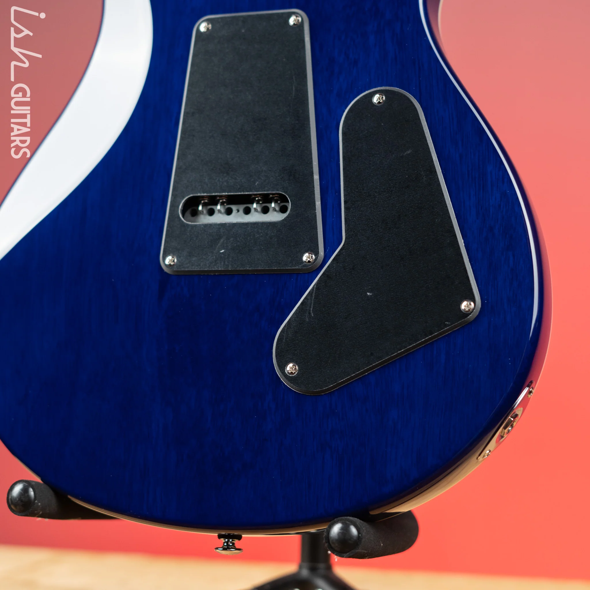 PRS SE Standard 24-08 Left-Handed Electric Guitar Translucent Blue - Image 9