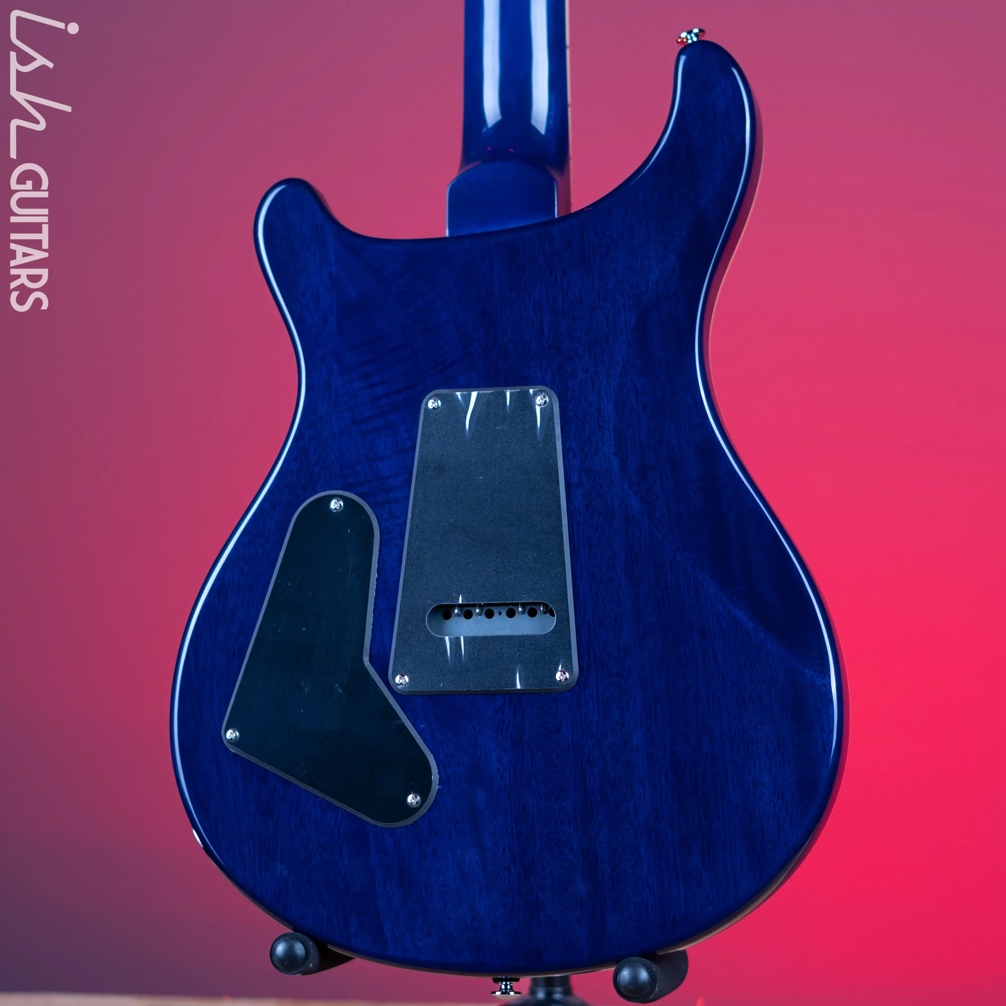 PRS SE Standard 24 Electric Guitar Translucent Blue Demo - Image 8