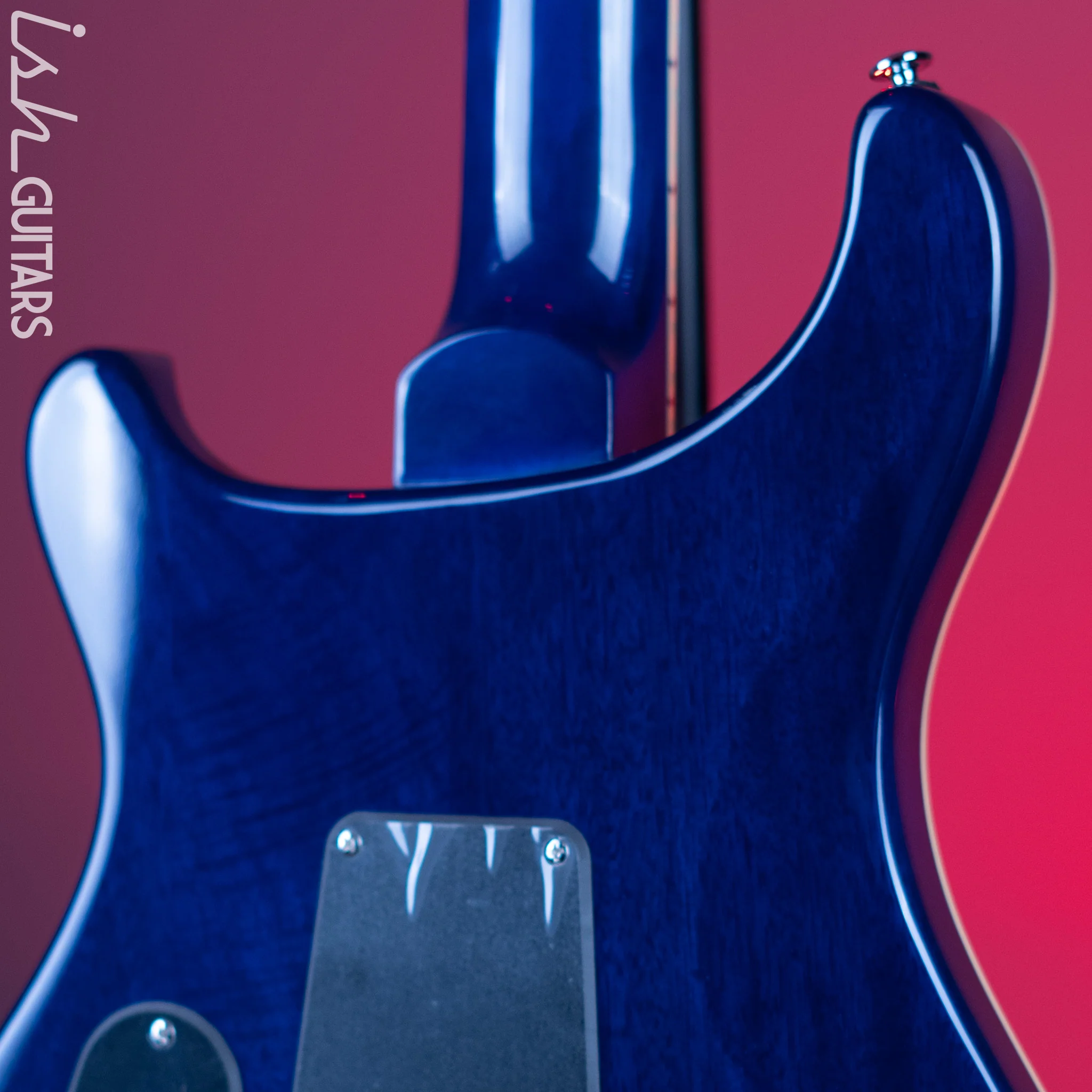 PRS SE Standard 24 Electric Guitar Translucent Blue Demo - Image 9