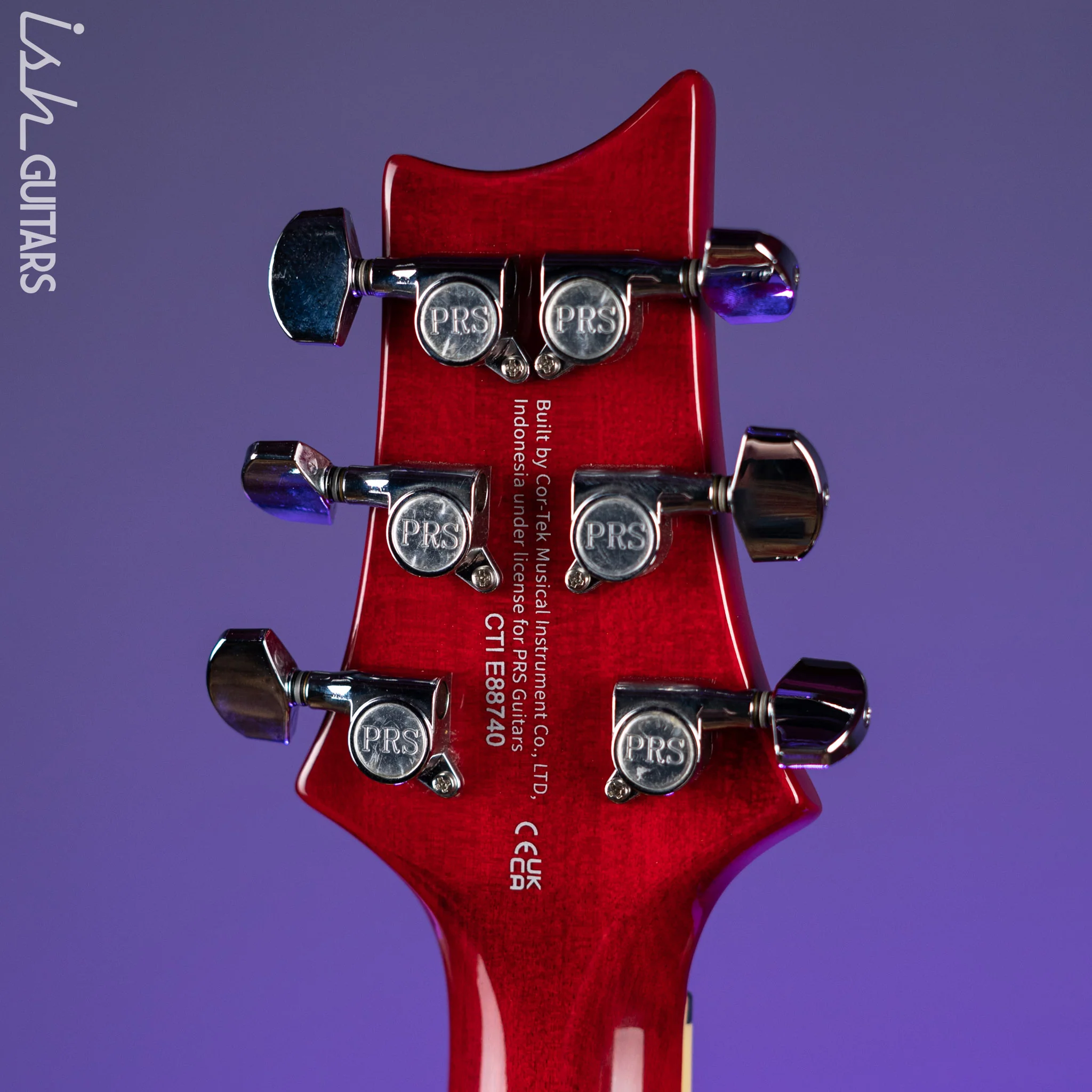 PRS SE Standard 24 Electric Guitar Vintage Cherry - Image 10