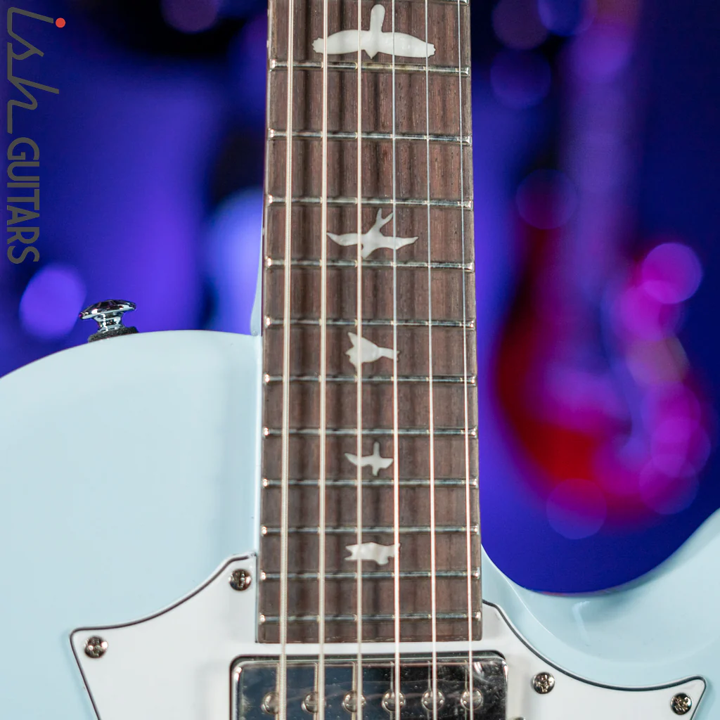 2021 PRS SE Starla Electric Guitar Powder Blue - Image 5