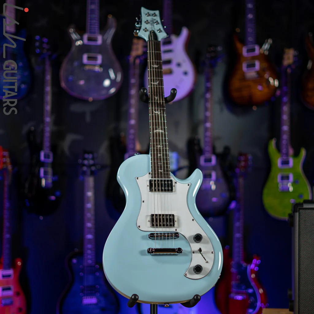 PRS SE Starla Electric Guitar Powder Blue Demo - Image 2