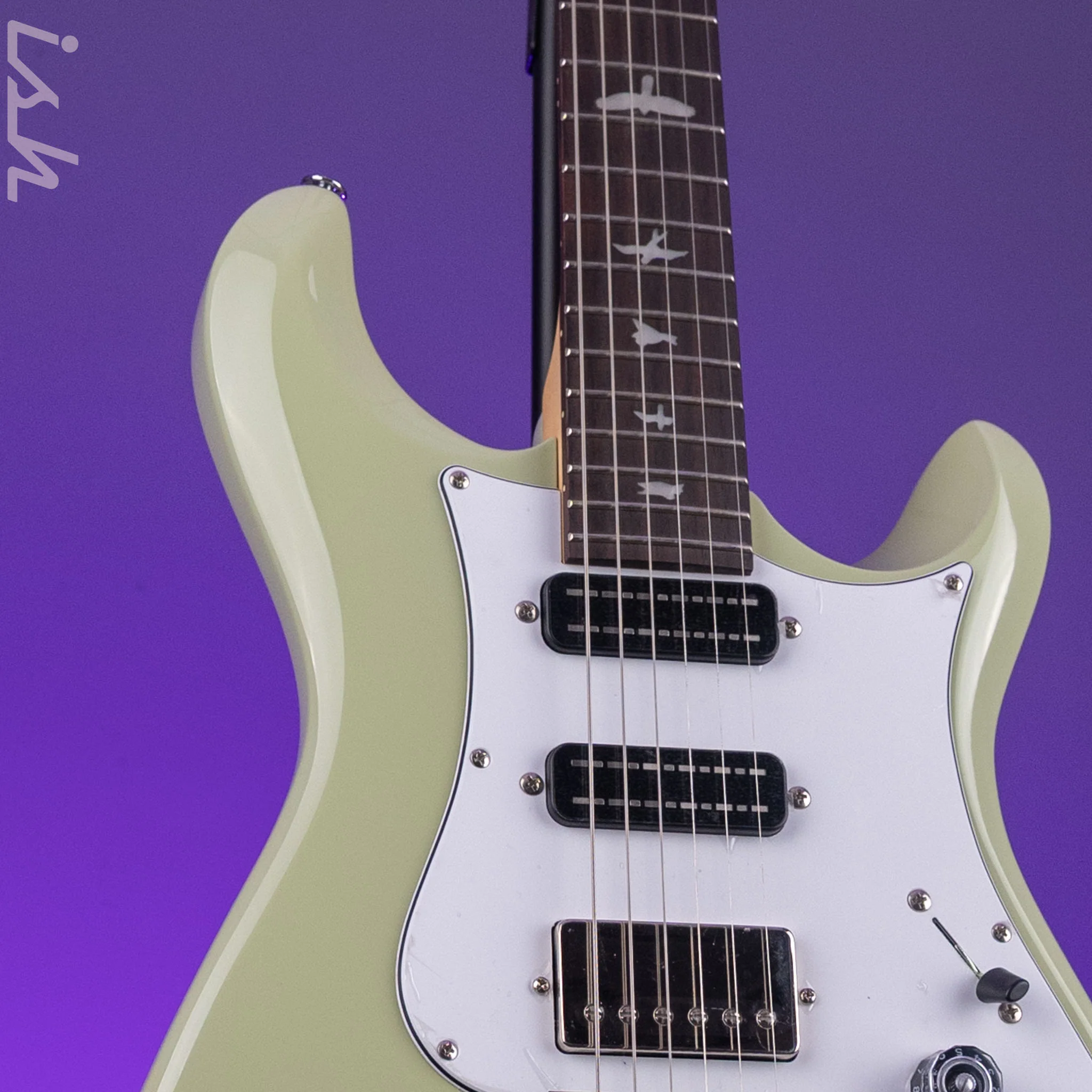 PRS SE Studio Standard Rosewood Sage Green - Image 4