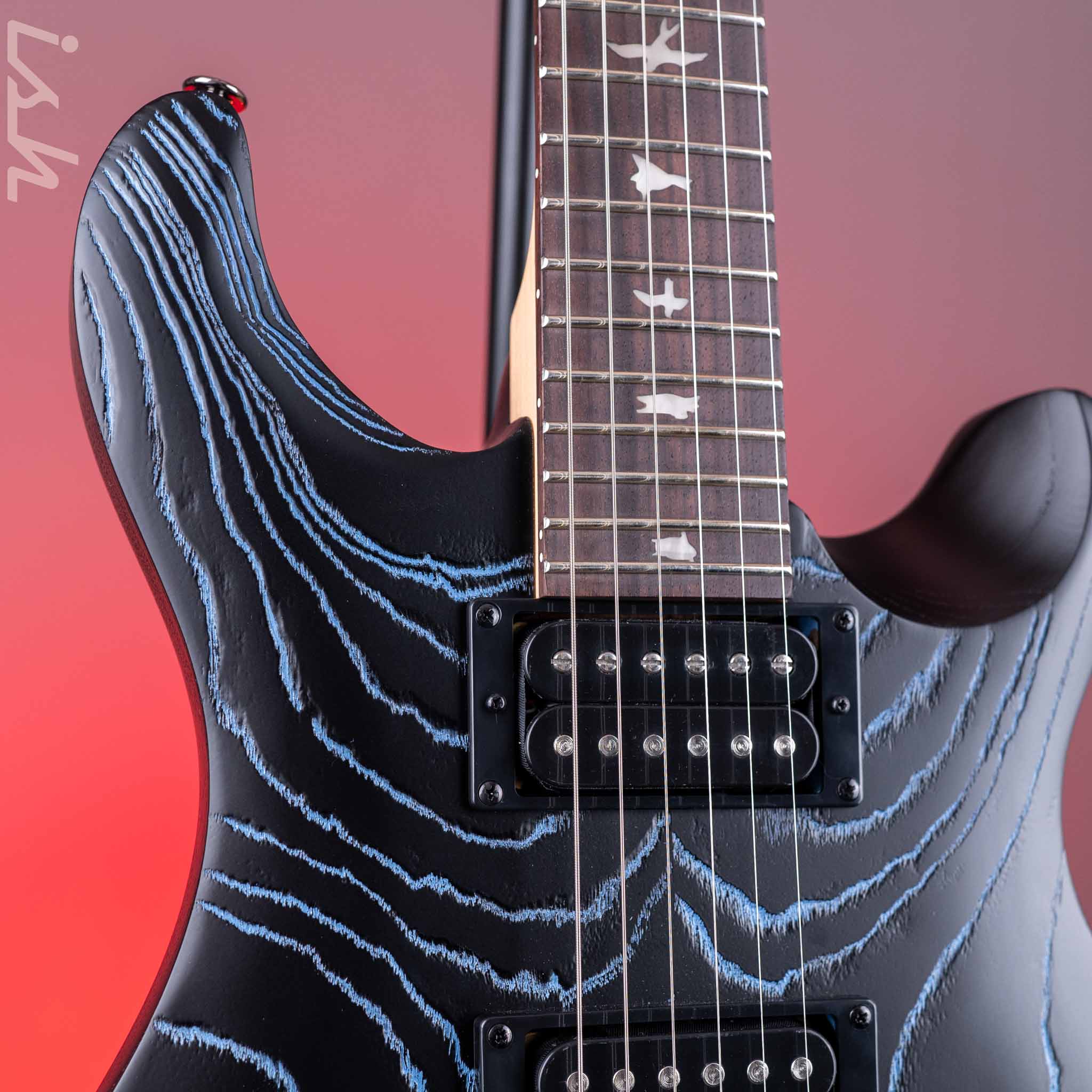 PRS SE Swamp Ash CE 24 Limited Edition Sandblasted Blue - Image 3