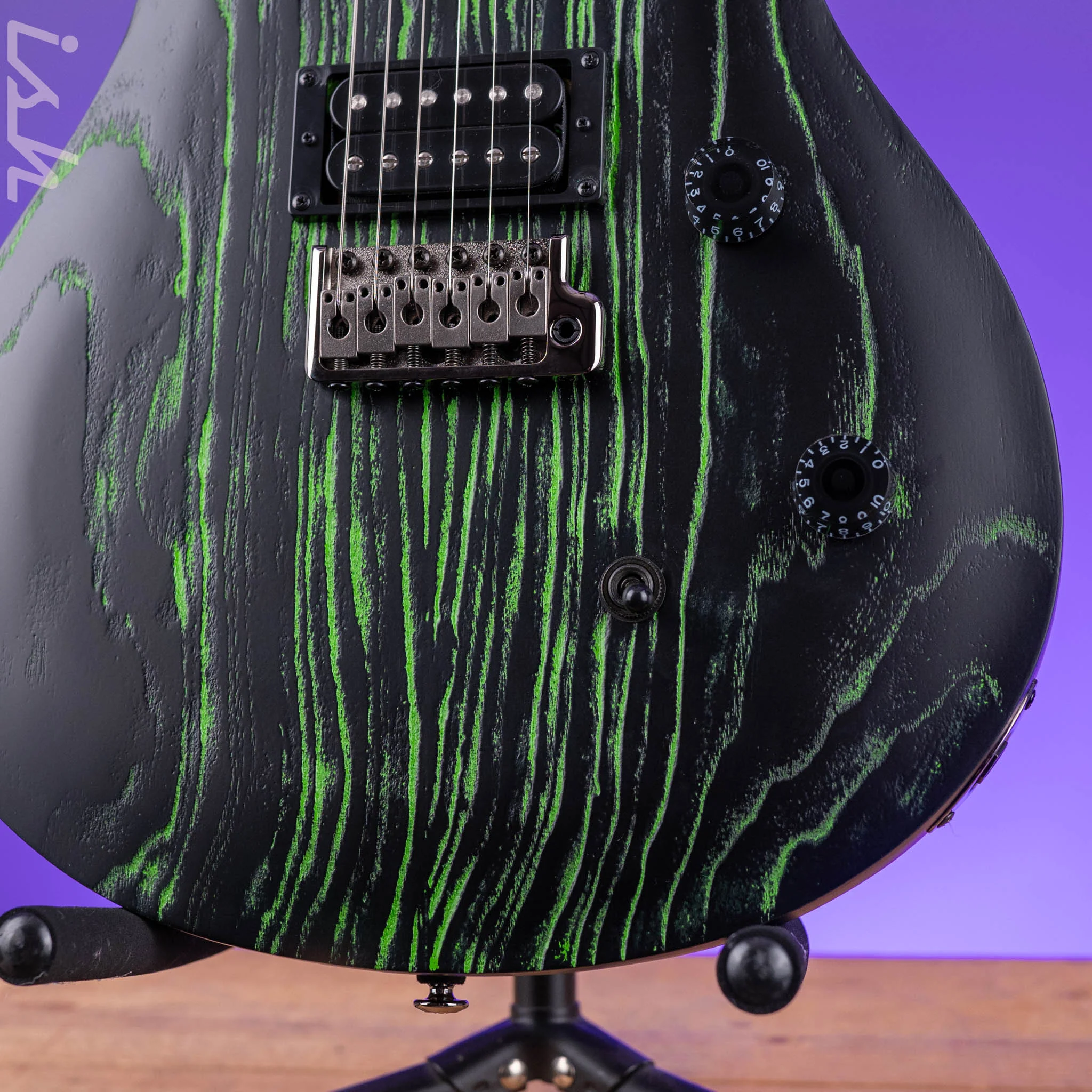 PRS SE Swamp Ash CE 24 Limited Edition Sandblasted Green - Image 4