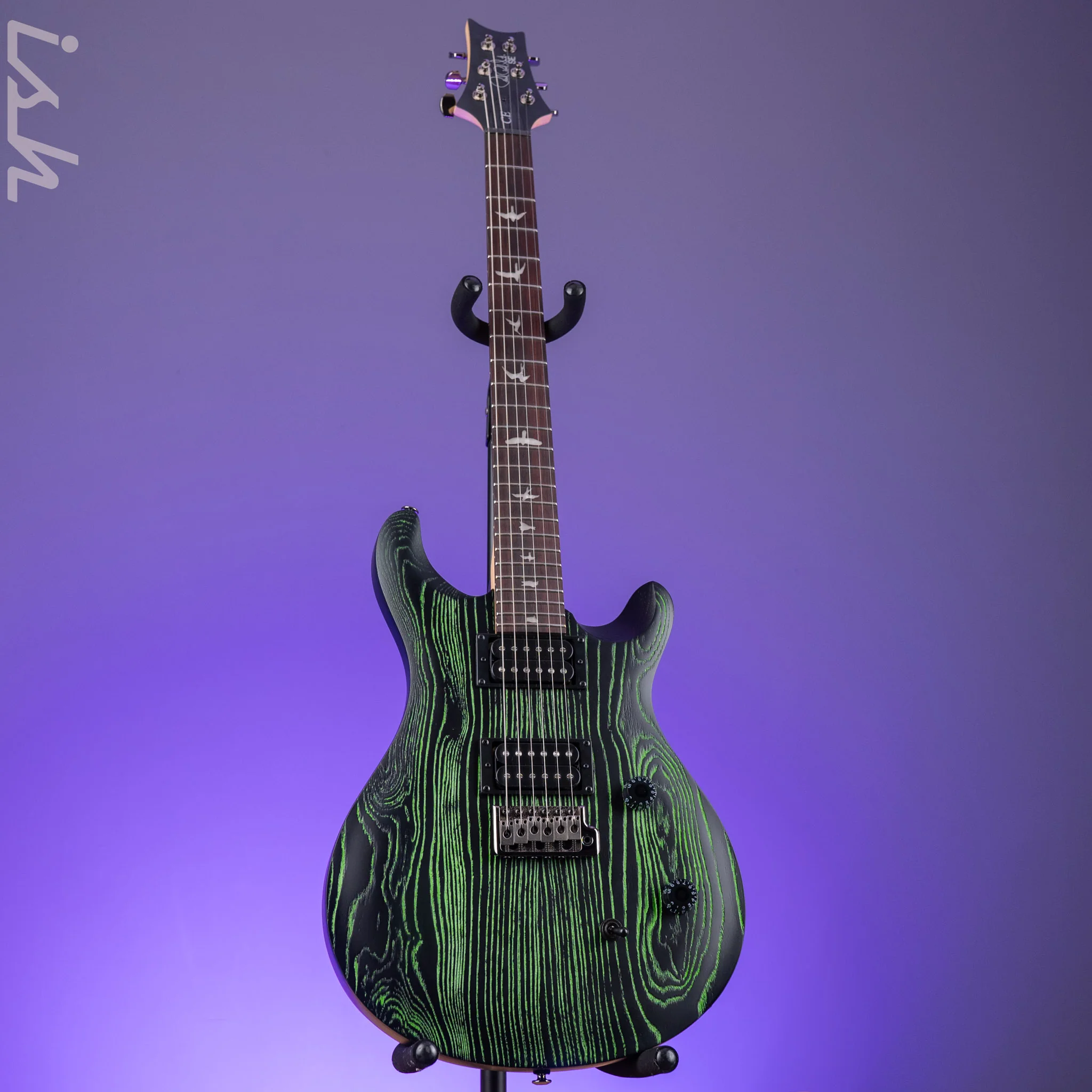 PRS SE Swamp Ash CE 24 Limited Edition Sandblasted Green - Image 2