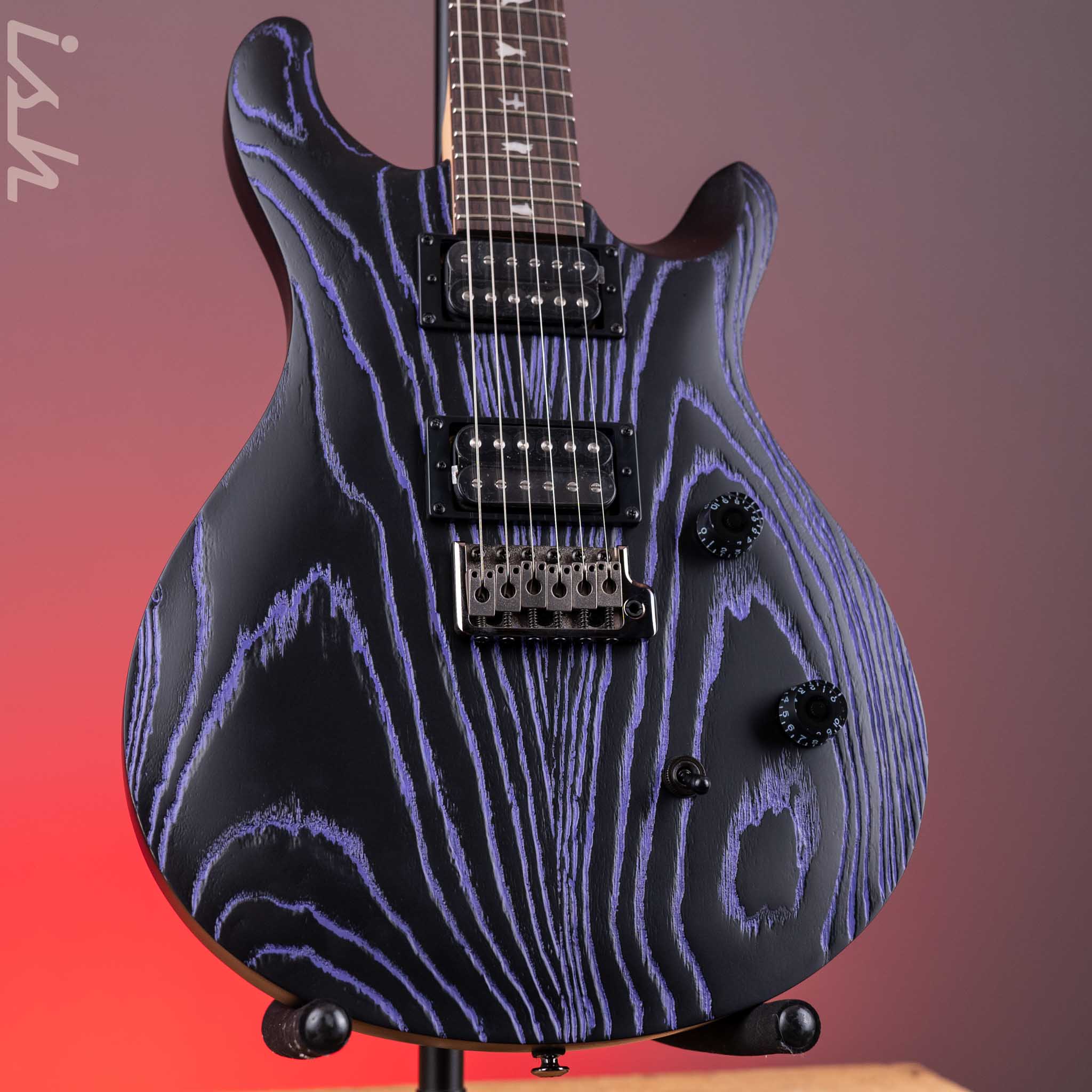 PRS SE Swamp Ash CE 24 Limited Edition Sandblasted Purple