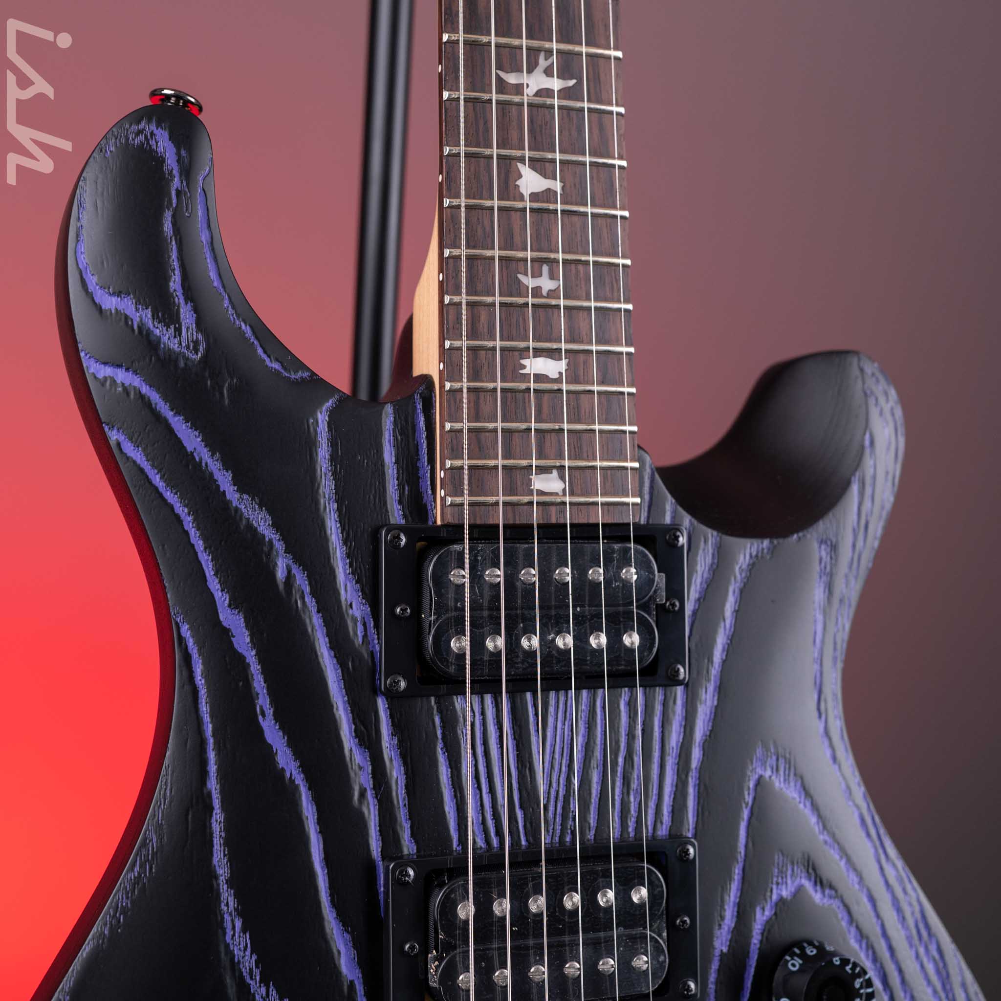 PRS SE Swamp Ash CE 24 Limited Edition Sandblasted Purple - Image 3