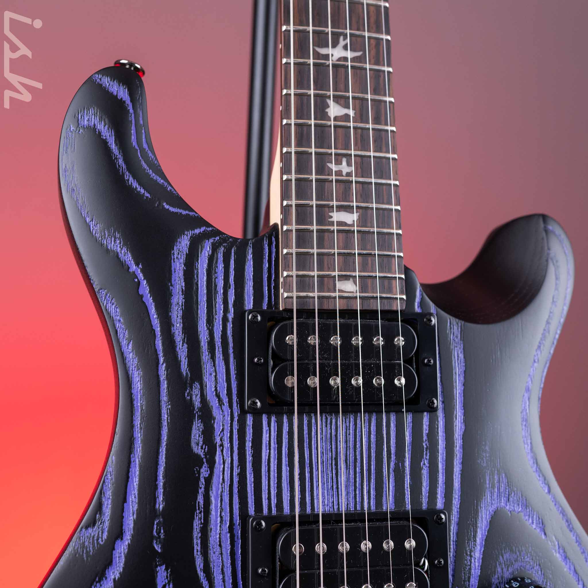 PRS SE Swamp Ash CE 24 Limited Edition Sandblasted Purple - Image 3