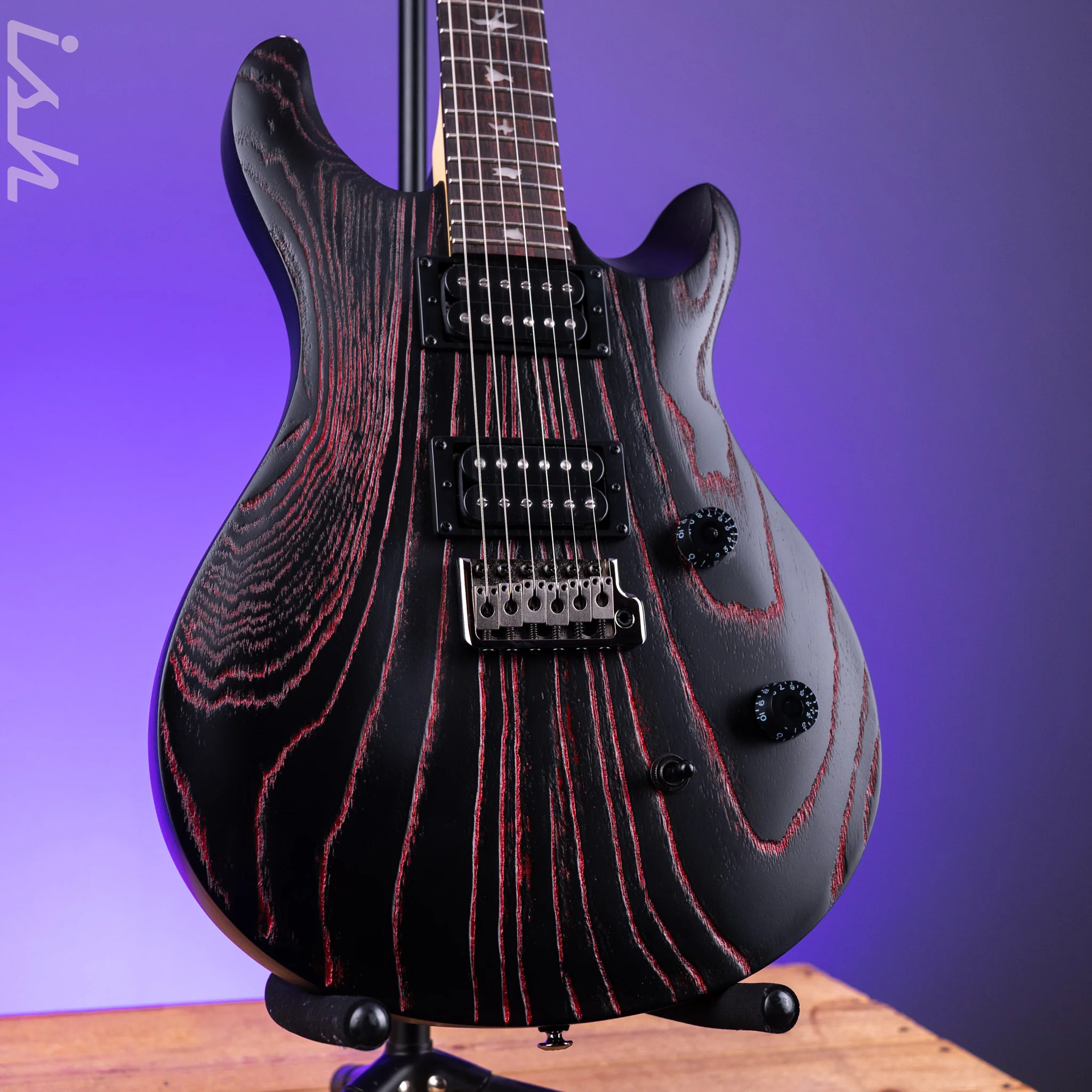 PRS SE Swamp Ash CE 24 Limited Edition Sandblasted Red Demo