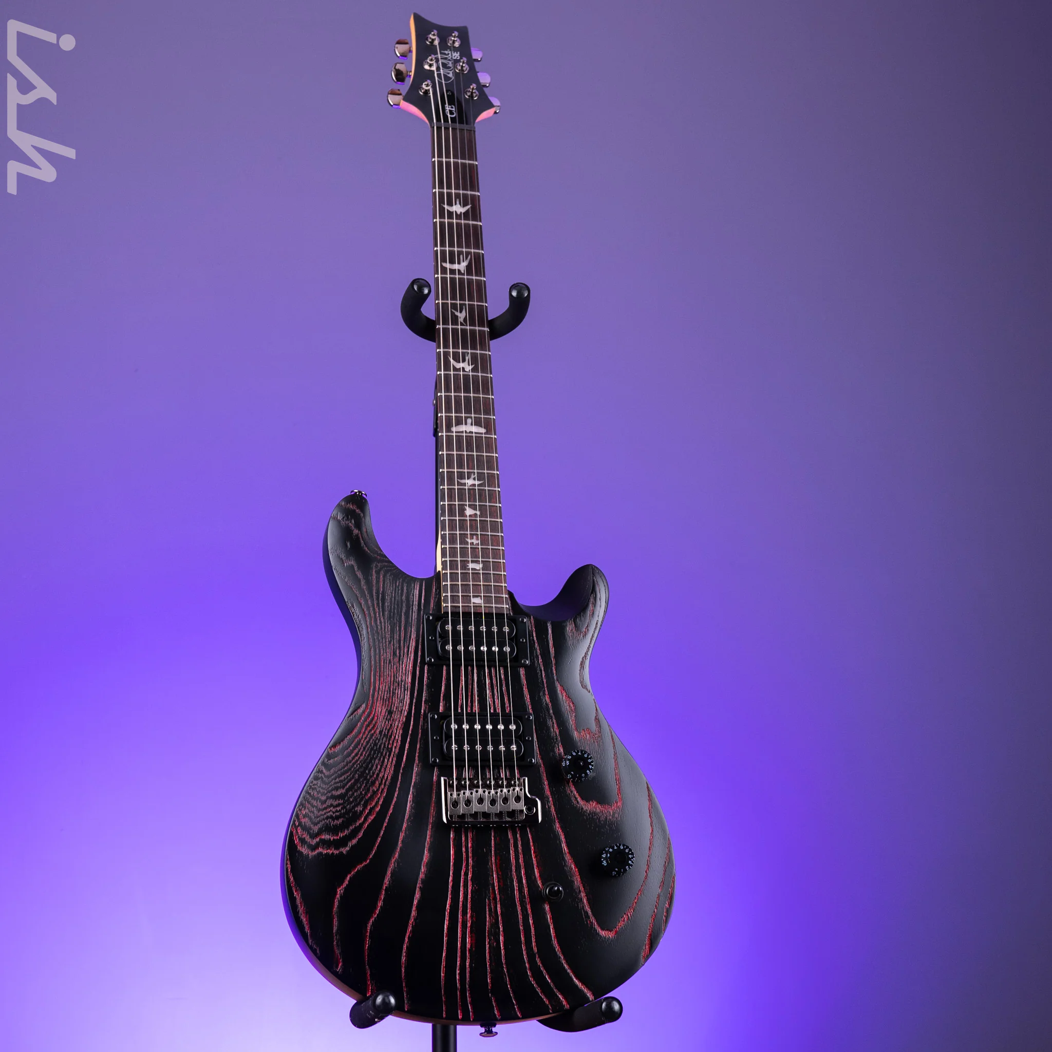 PRS SE Swamp Ash CE 24 Limited Edition Sandblasted Red Demo - Image 2
