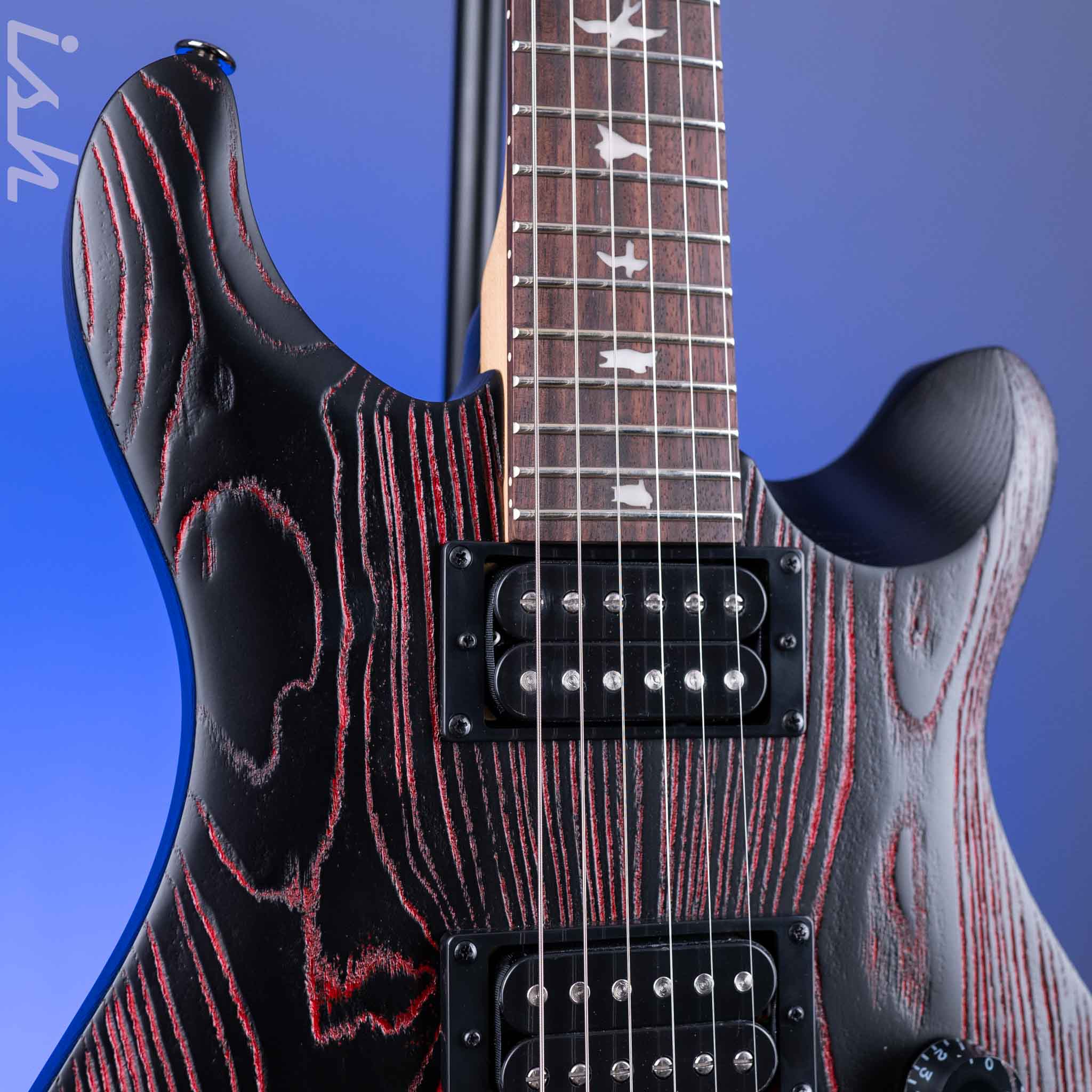 PRS SE Swamp Ash CE 24 Limited Edition Sandblasted Red Demo - Image 3