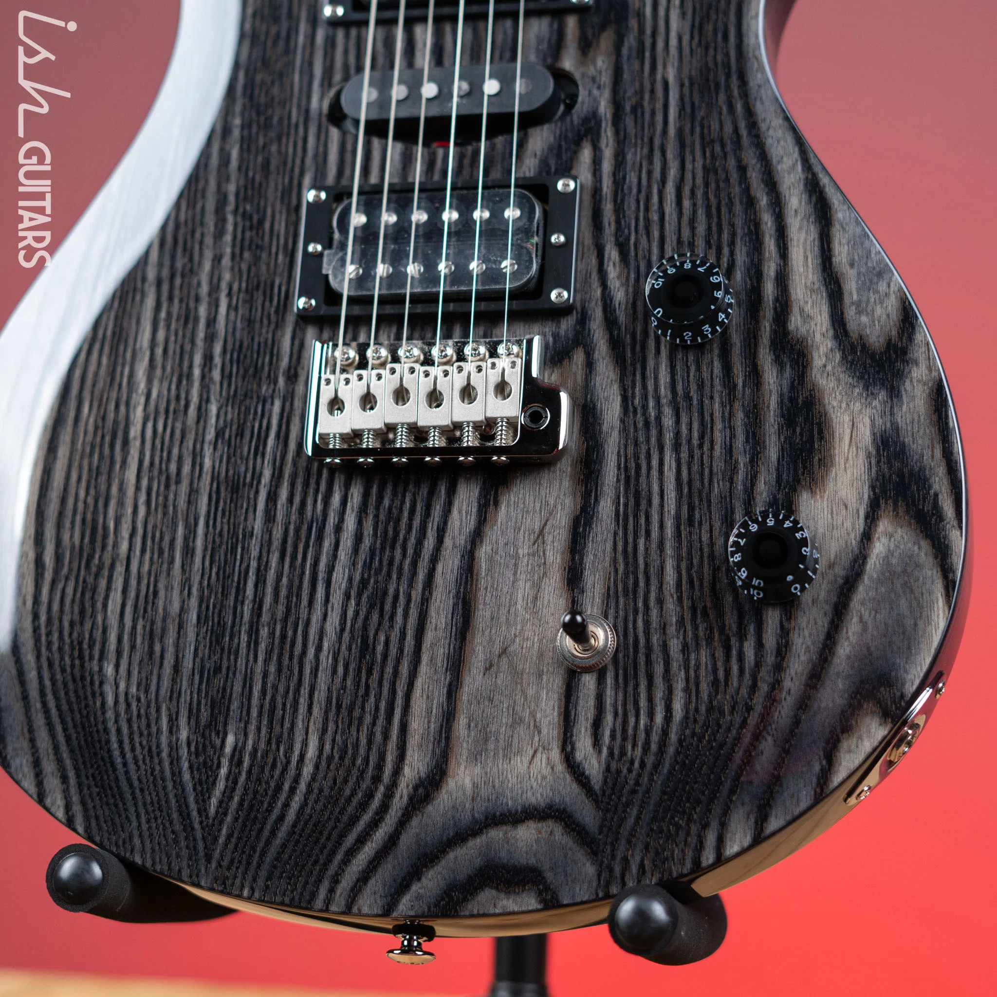 PRS SE Swamp Ash Special Charcoal Electric Guitar - Image 4