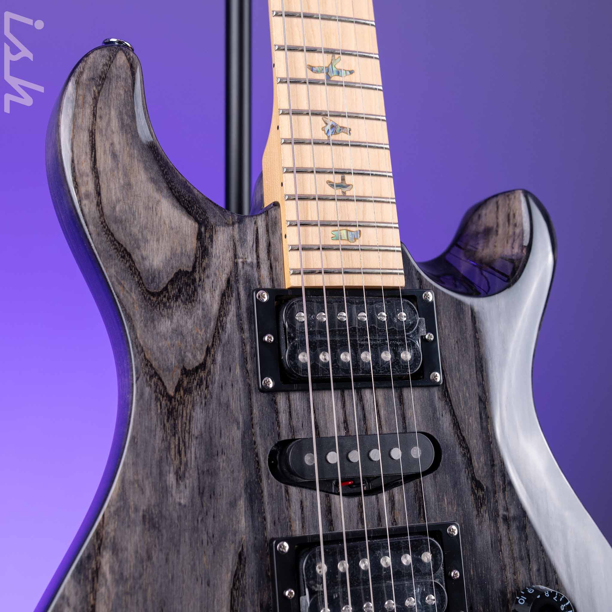 PRS SE Swamp Ash Special Electric Guitar Charcoal - Image 3