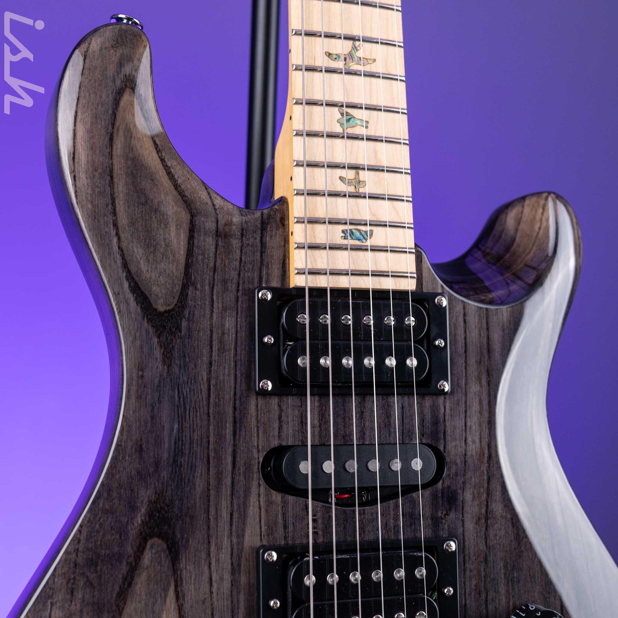 PRS SE Swamp Ash Special Electric Guitar Charcoal - Image 3