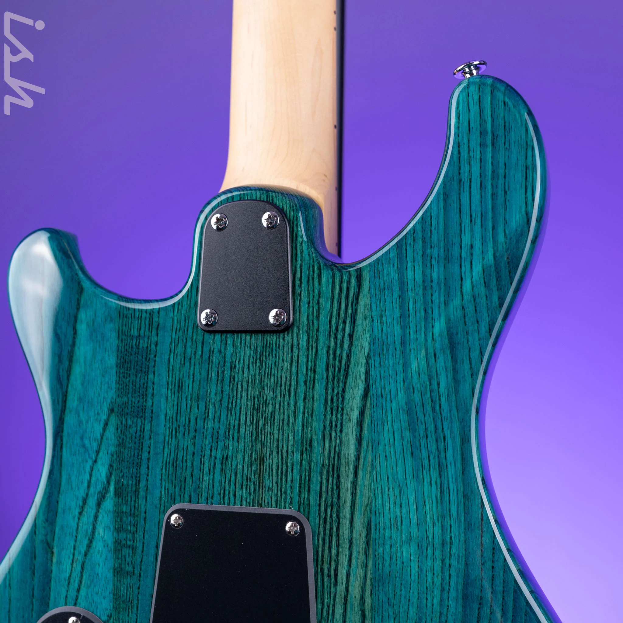 PRS SE Swamp Ash Special Electric Guitar Iri Blue - Image 8